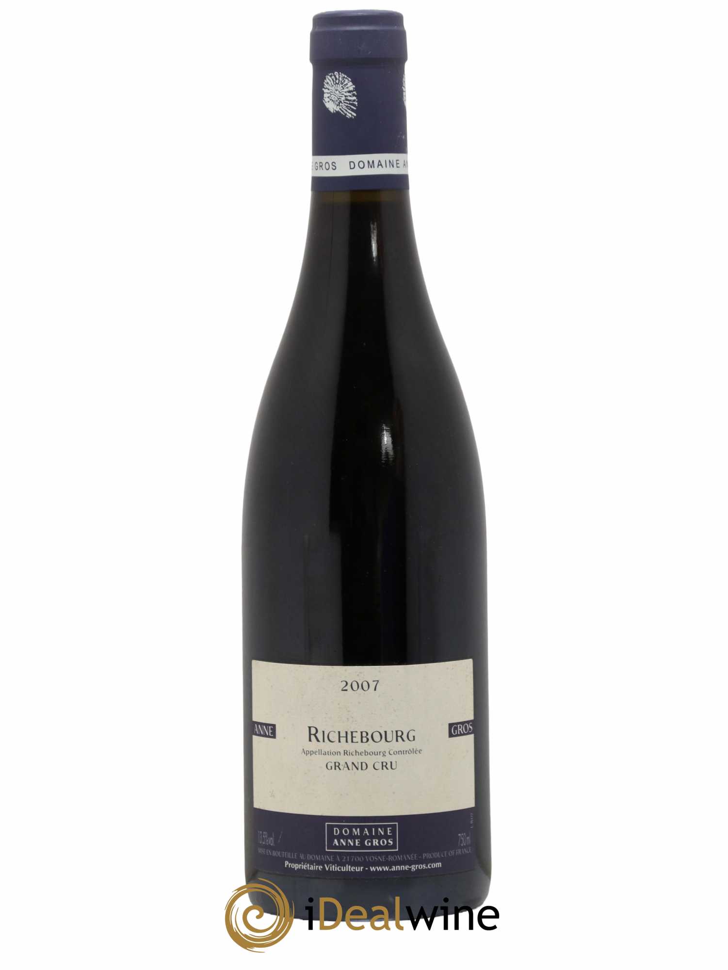 Richebourg Grand Cru Anne Gros 2007 - Posten von 1 Flasche - 0