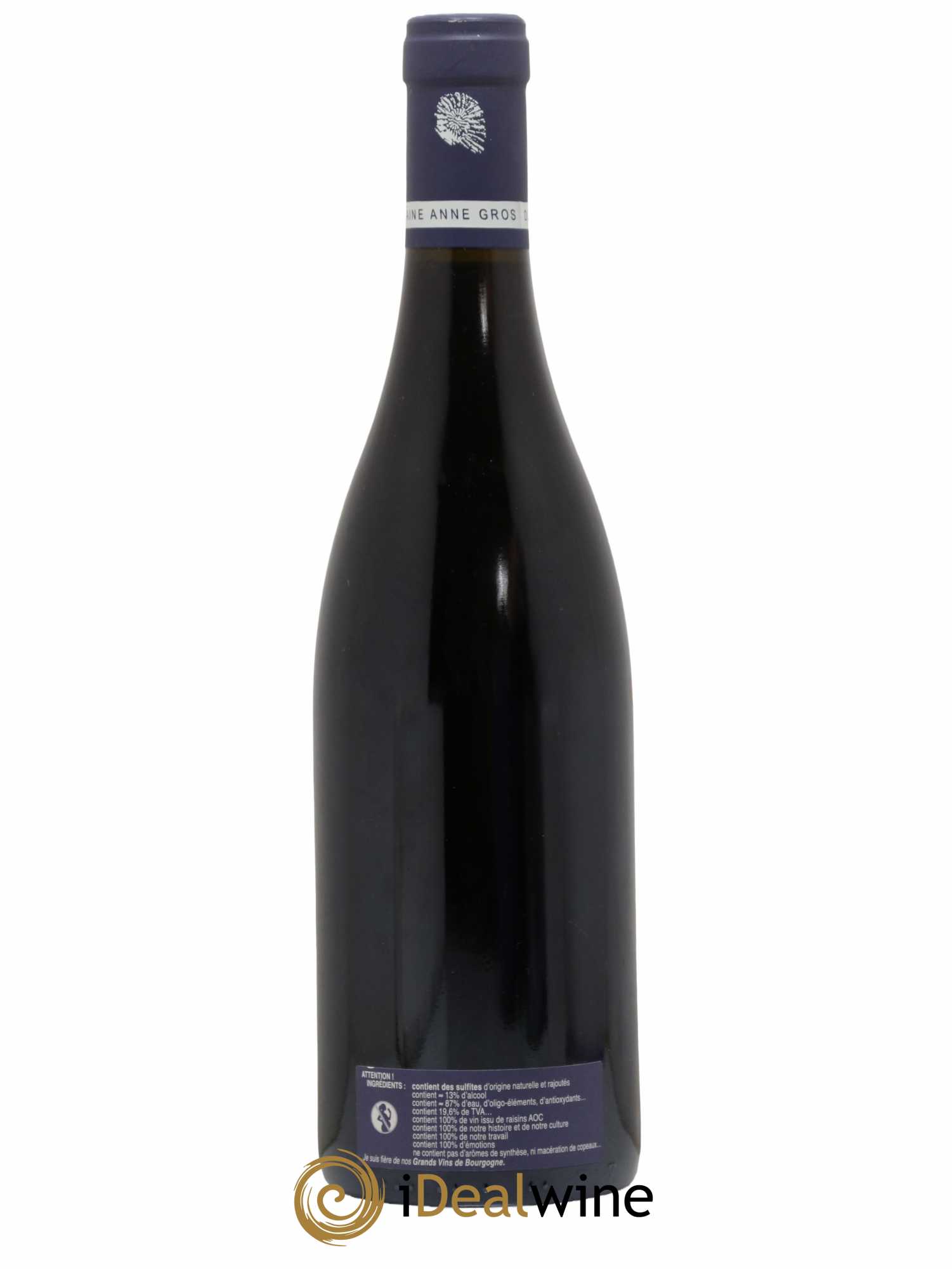 Richebourg Grand Cru Anne Gros 2007 - Lot de 1 bouteille - 1