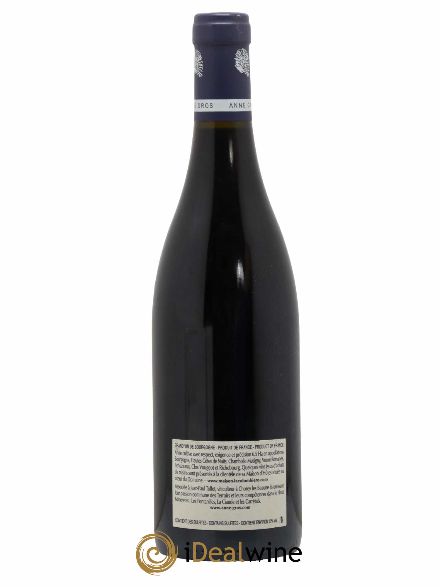 Vosne-Romanée Les Barreaux Anne Gros 2010 - Lotto di 1 bottiglia - 1