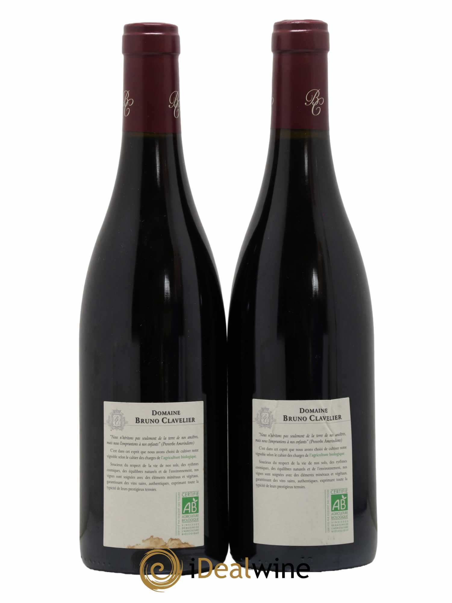 Vosne-Romanée 1er Cru Les Beaux Monts Vieilles vignes  Bruno Clavelier 2009 - Lot de 2 bouteilles - 1
