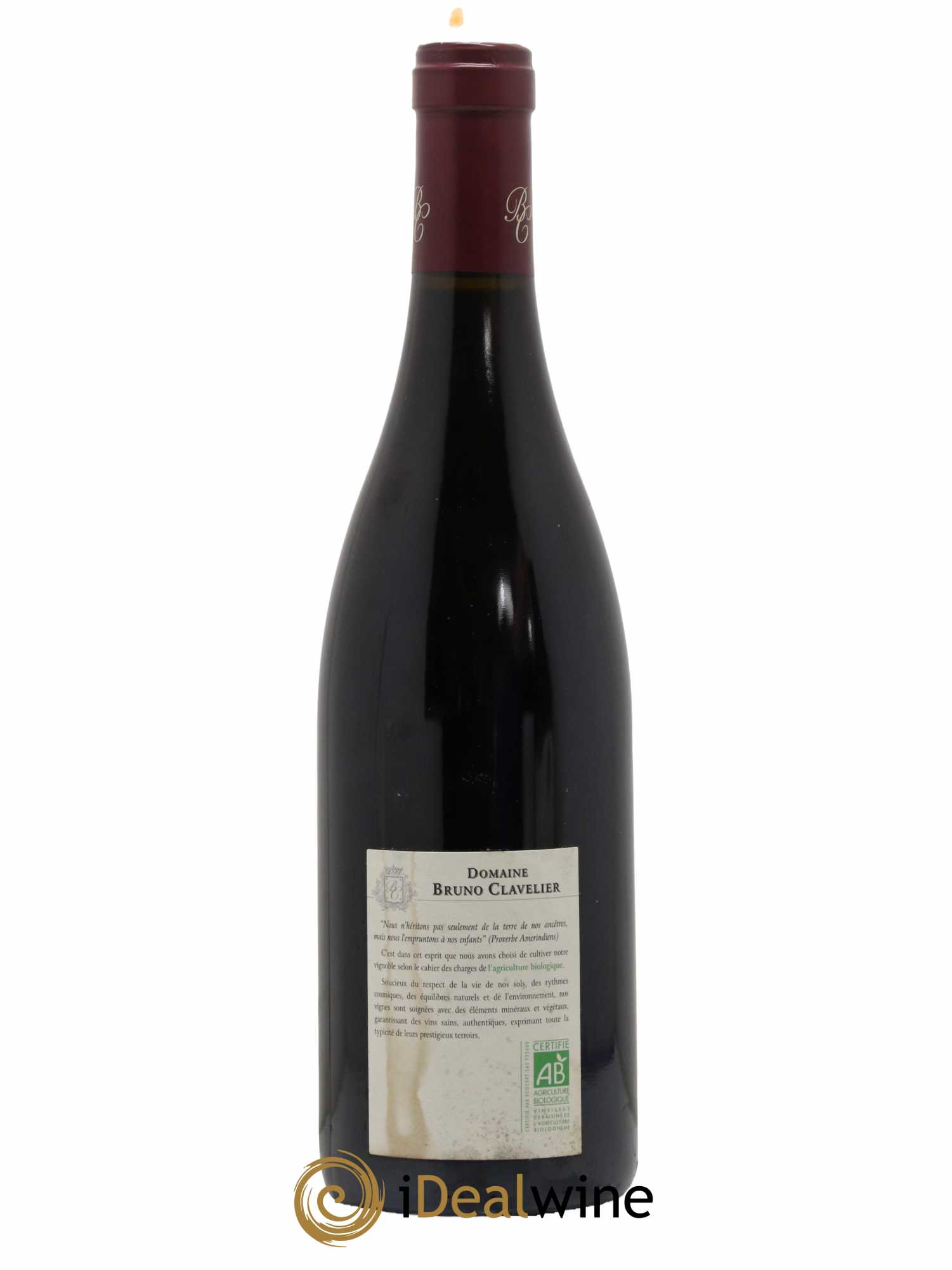 Vosne-Romanée 1er Cru Les Beaux Monts Vieilles vignes  Bruno Clavelier 2009 - Lot de 1 bouteille - 1