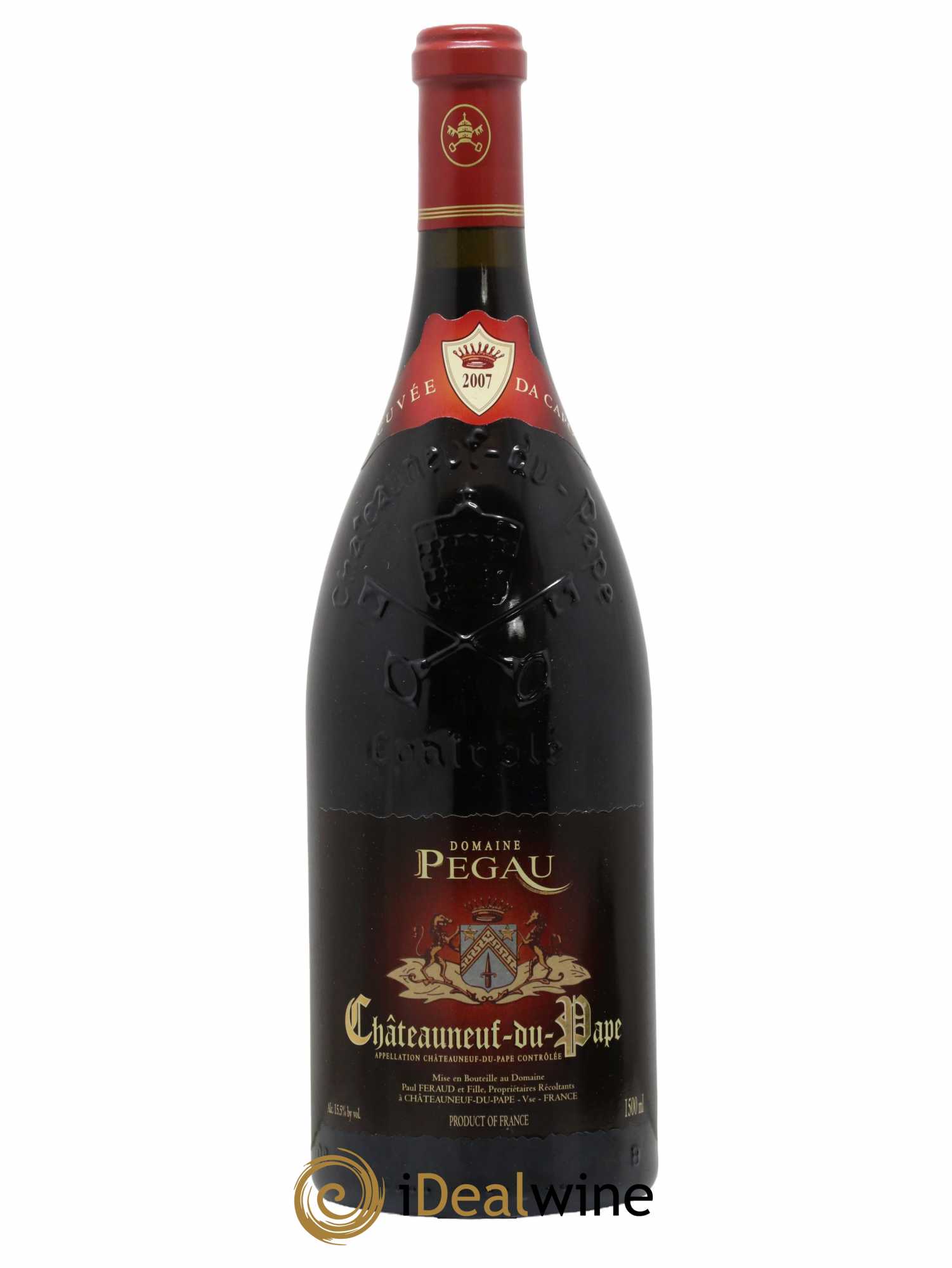 Châteauneuf-du-Pape Domaine du Pégau Cuvée Da Capo Paul et Laurence Féraud 2007 - Lot de 1 magnum - 0