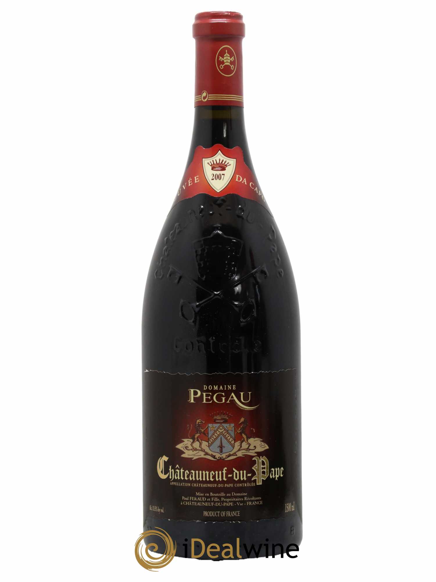 Châteauneuf-du-Pape Domaine du Pégau Cuvée Da Capo Paul et Laurence Féraud 2007 - Lot de 1 magnum - 0