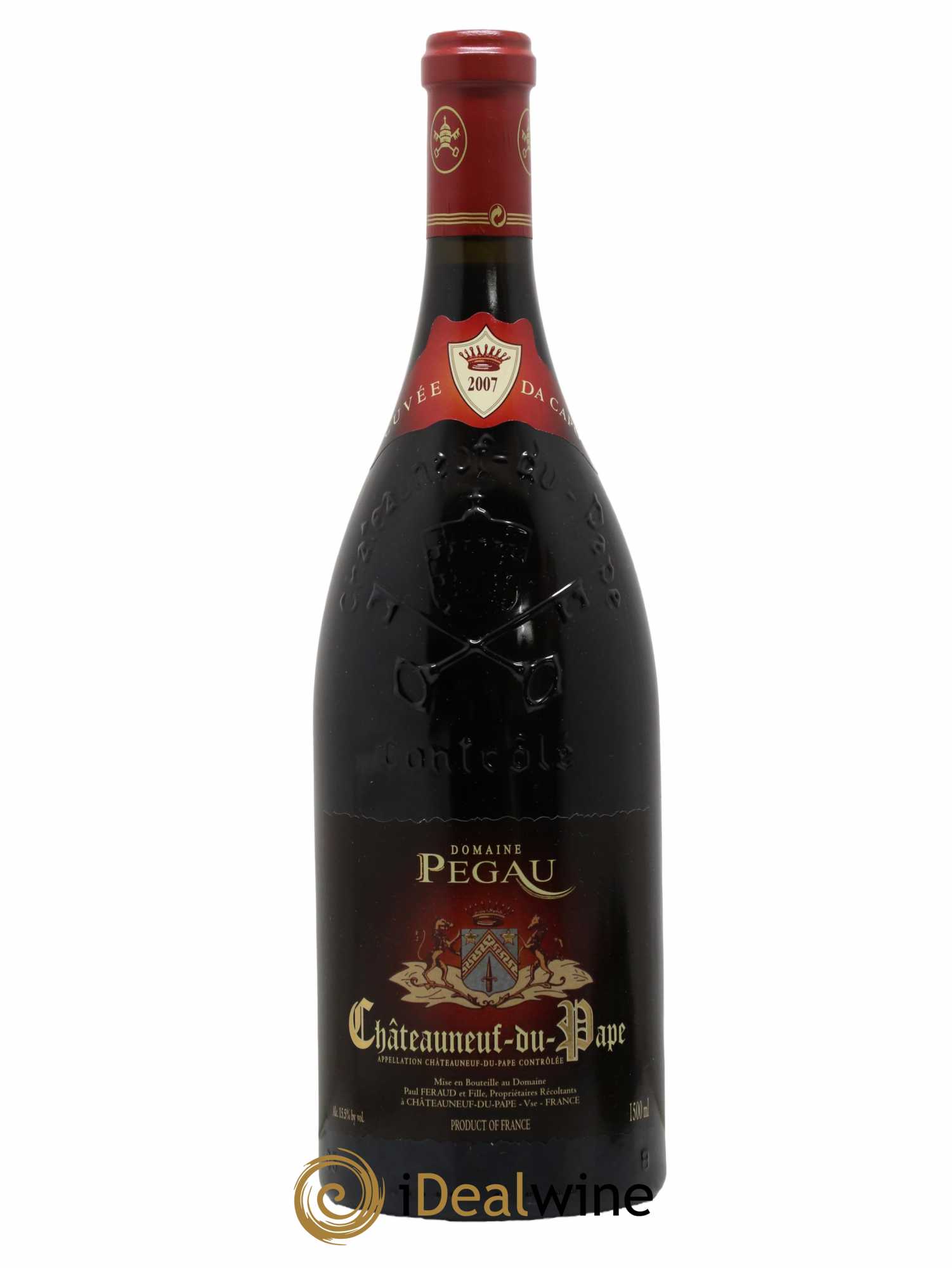 Châteauneuf-du-Pape Domaine du Pégau Cuvée Da Capo Paul et Laurence Féraud 2007 - Lot de 1 magnum - 0