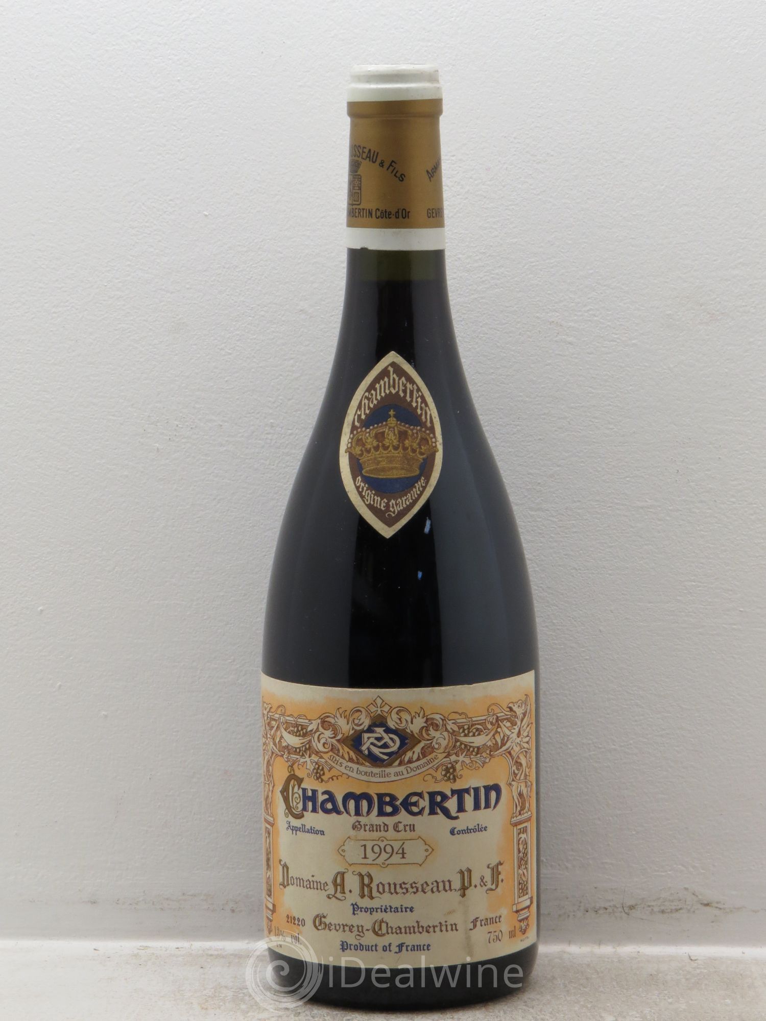 Chambertin Grand Cru Armand Rousseau (Domaine) 1994 - Lot de 1 bouteille - 0