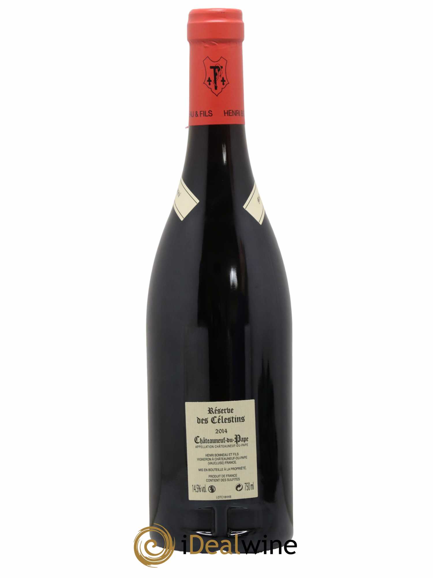 Châteauneuf-du-Pape Réserve des Célestins Henri Bonneau & Fils 2014 - Posten von 1 Flasche - 1