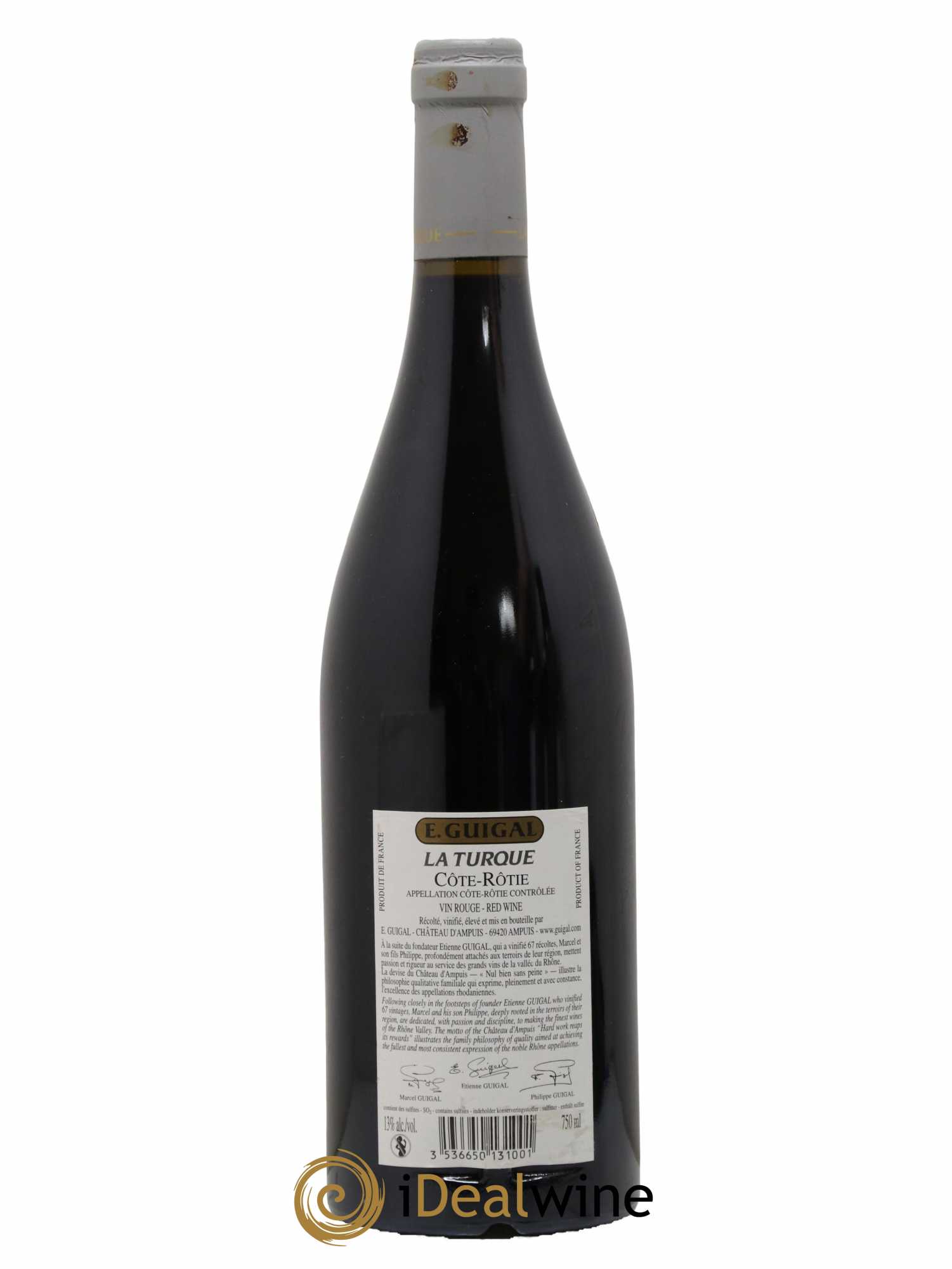 Côte-Rôtie La Turque Guigal 2005 - Posten von 1 Flasche - 1