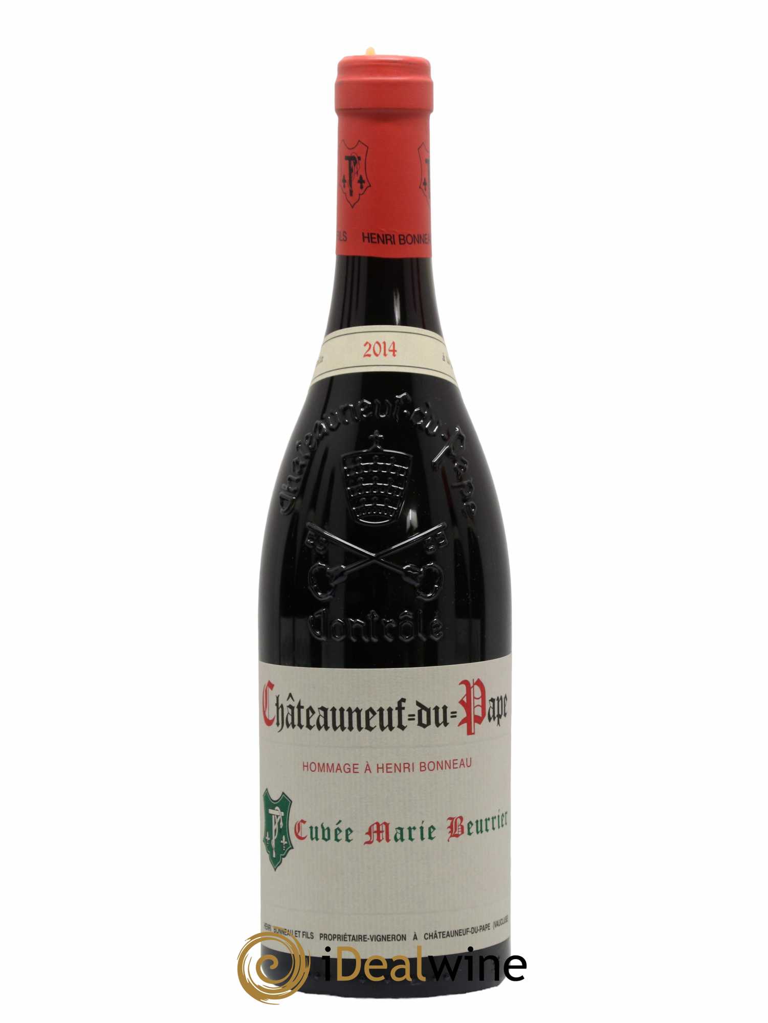 Châteauneuf-du-Pape Marie Beurrier Henri Bonneau & Fils 2014 - Lot de 1 bouteille - 0