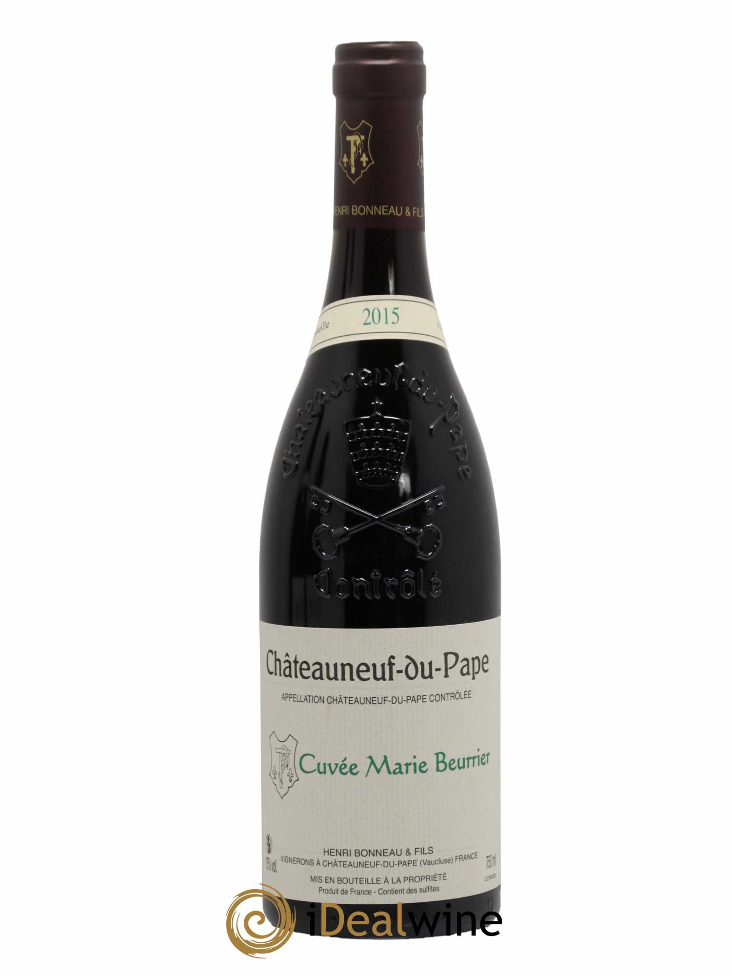 Châteauneuf-du-Pape Marie Beurrier Henri Bonneau & Fils 2015 - Lot de 1 bouteille - 0
