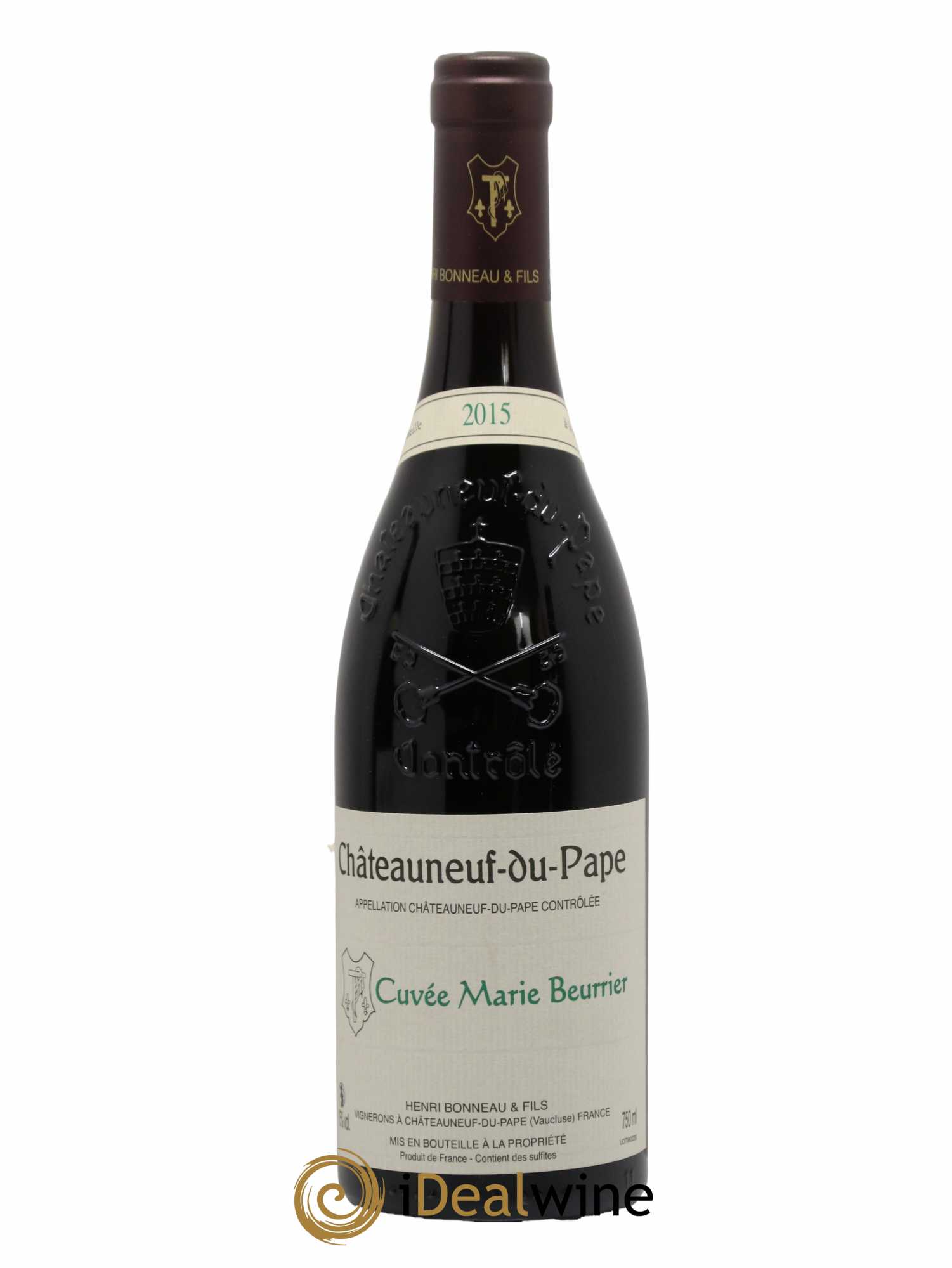 Châteauneuf-du-Pape Marie Beurrier Henri Bonneau & Fils 2015 - Lot de 1 bouteille - 0