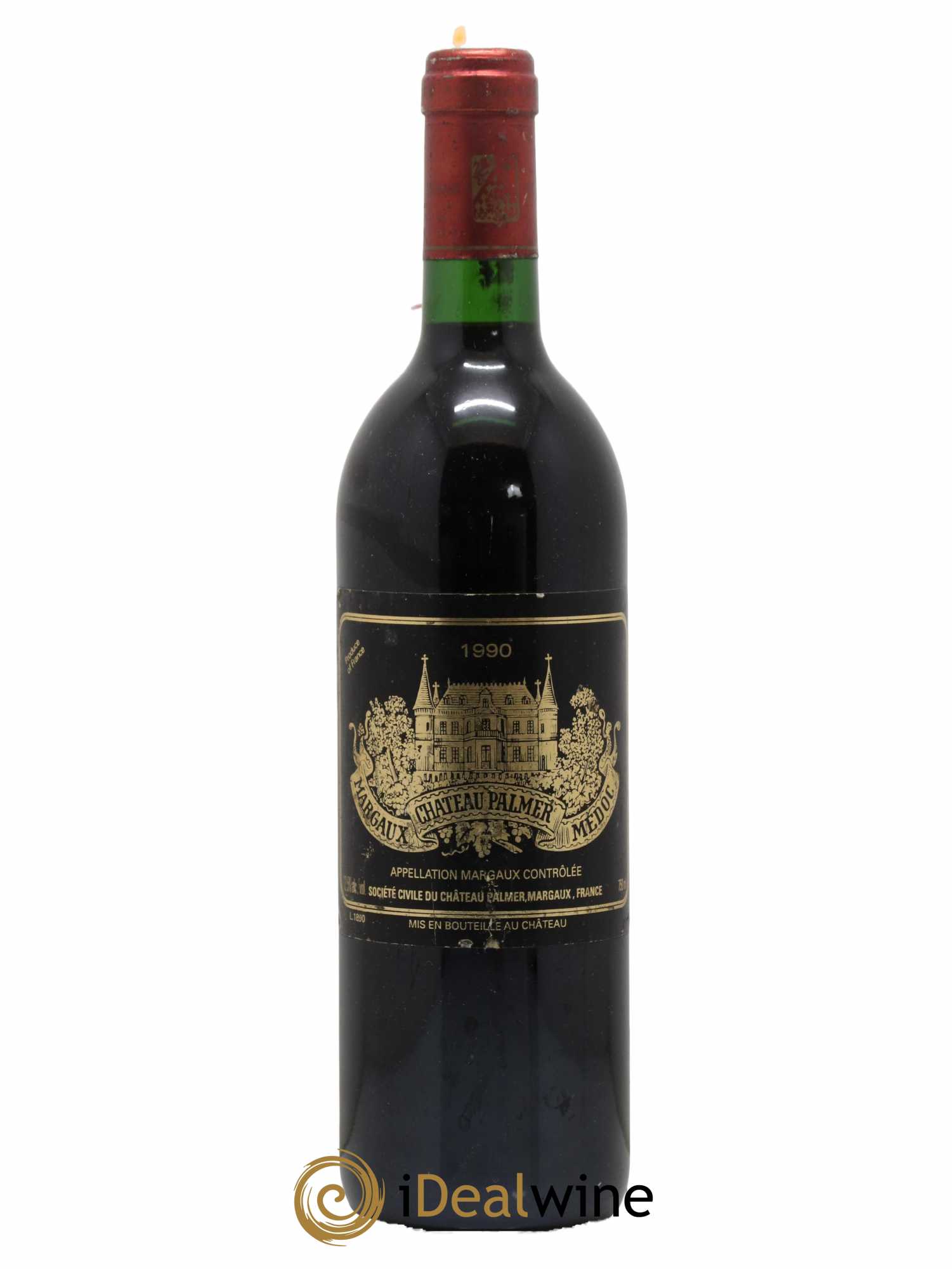 Château Palmer 3ème Grand Cru Classé 1990 - Lotto di 1 bottiglia - 0