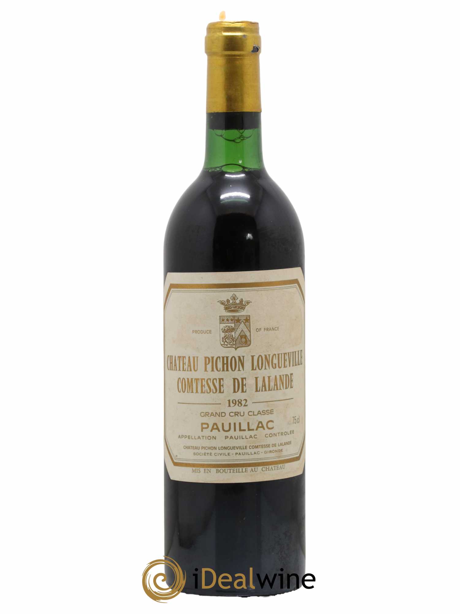 Château Pichon Longueville Comtesse de Lalande 2ème Grand Cru Classé 1982 - Lot de 1 bouteille - 0