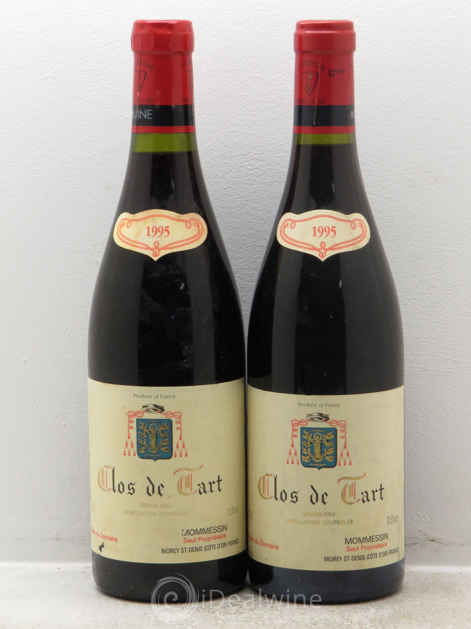 Clos de Tart Grand Cru Clos de Tart 1995 - Lot de 2 bouteilles - 0