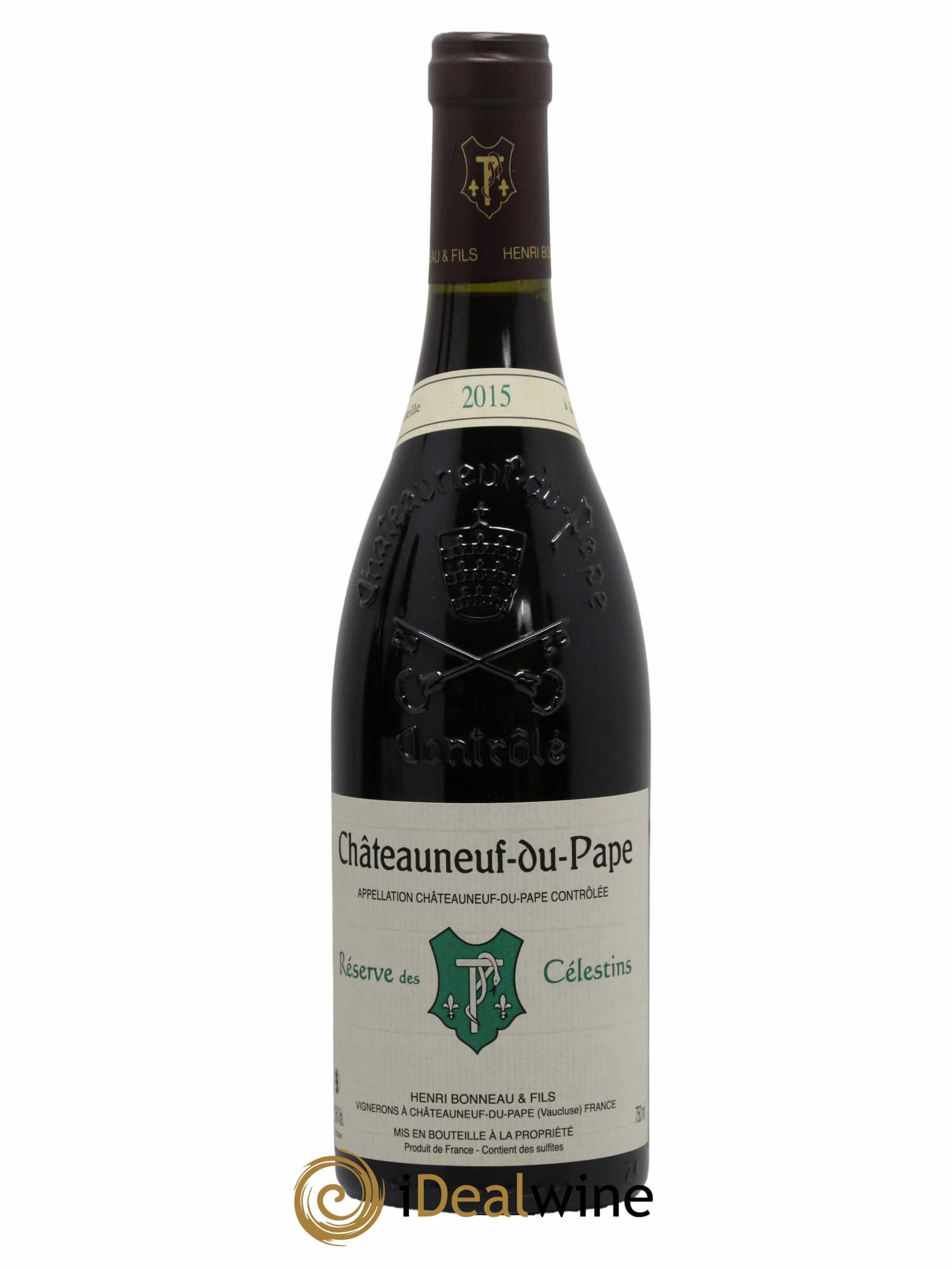 Châteauneuf-du-Pape Réserve des Célestins Henri Bonneau & Fils 2015 - Lot de 1 bouteille - 0