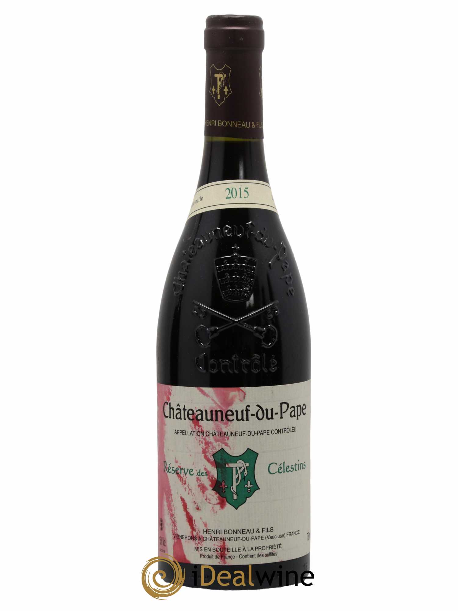 Châteauneuf-du-Pape Réserve des Célestins Henri Bonneau & Fils 2015 - Lot de 1 bouteille - 0