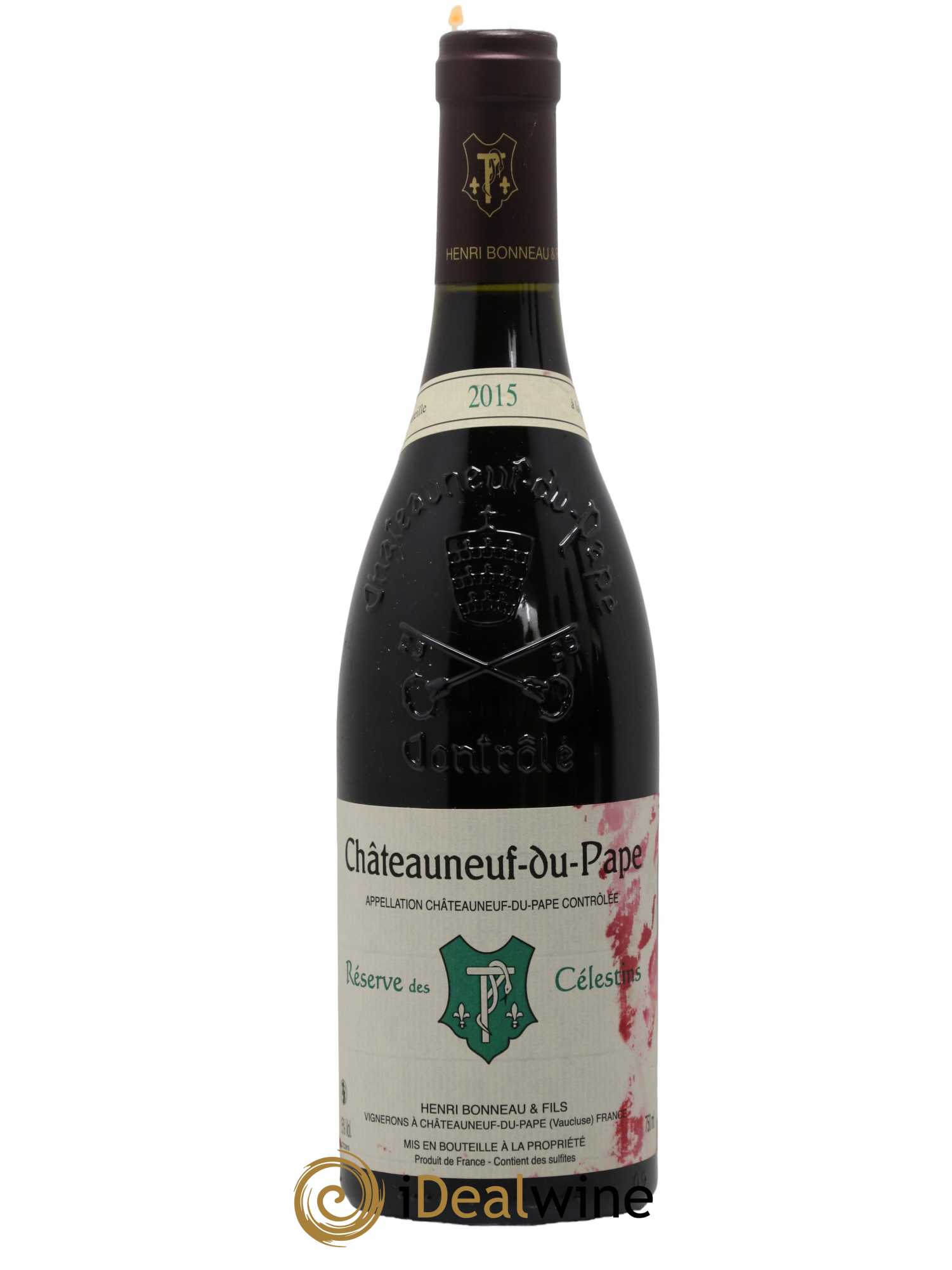 Châteauneuf-du-Pape Réserve des Célestins Henri Bonneau & Fils 2015 - Lot de 1 bouteille - 0