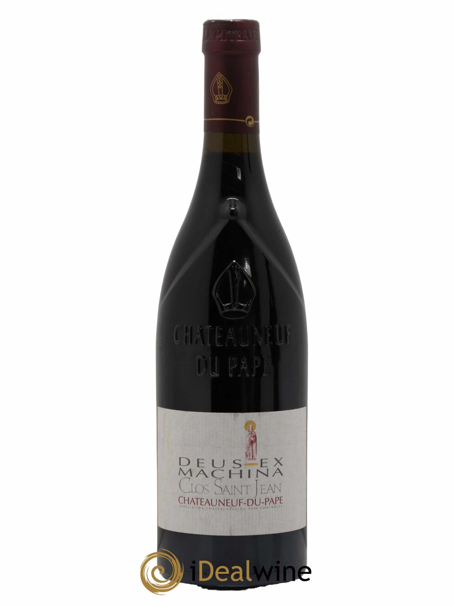 Châteauneuf-du-Pape Clos Saint-Jean Deus Ex Machina Pascal et Vincent Maurel 2007 - Lot de 1 bouteille - 0