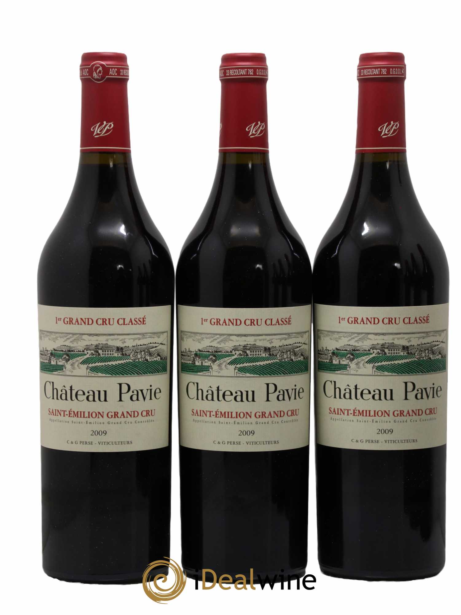 Château Pavie 1er Grand Cru Classé A 2009 - Lot de 6 bouteilles - 2