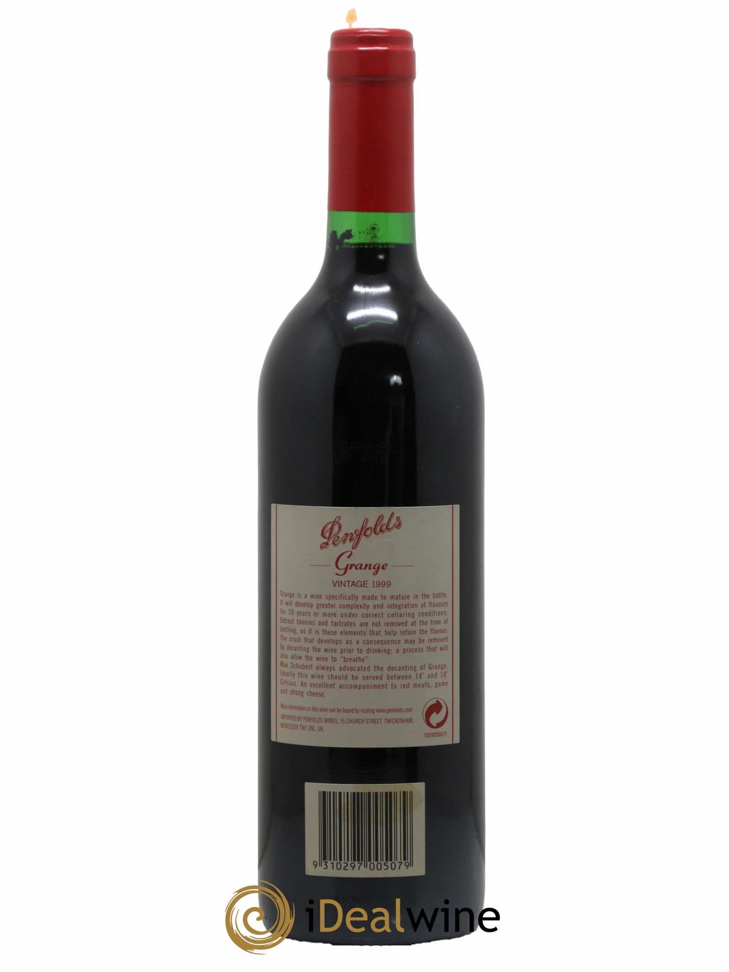 South Australia Penfolds Wines Grange 1999 - Posten von 1 Flasche - 1