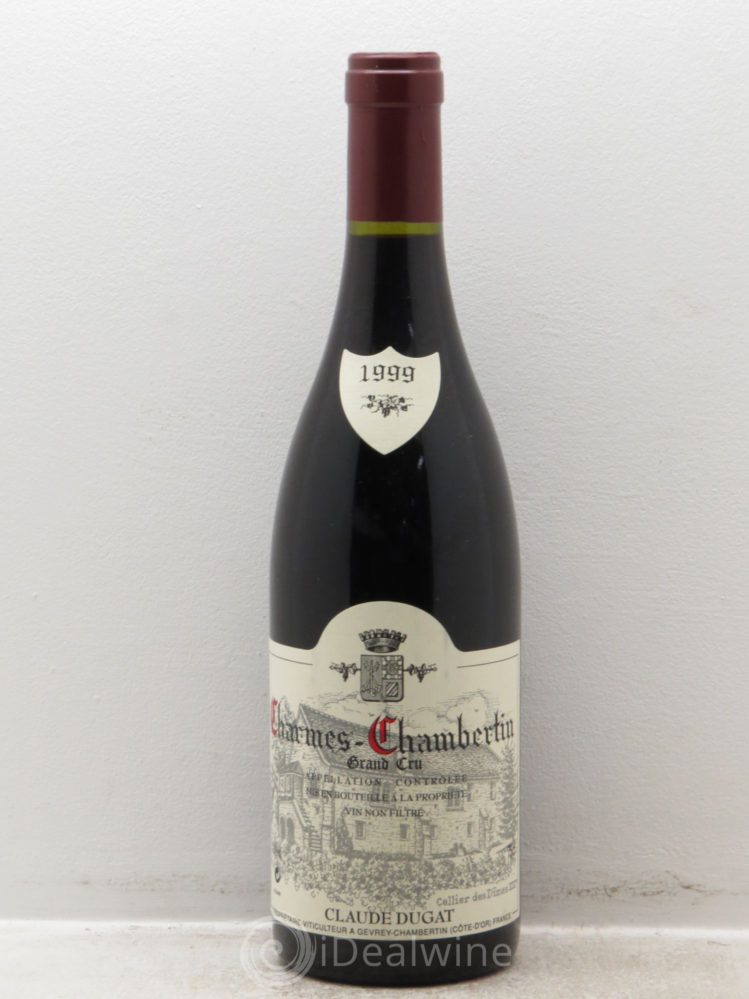 Charmes-Chambertin Grand Cru Claude Dugat (sans prix de réserve) 1999 - Lot de 1 bouteille - 0