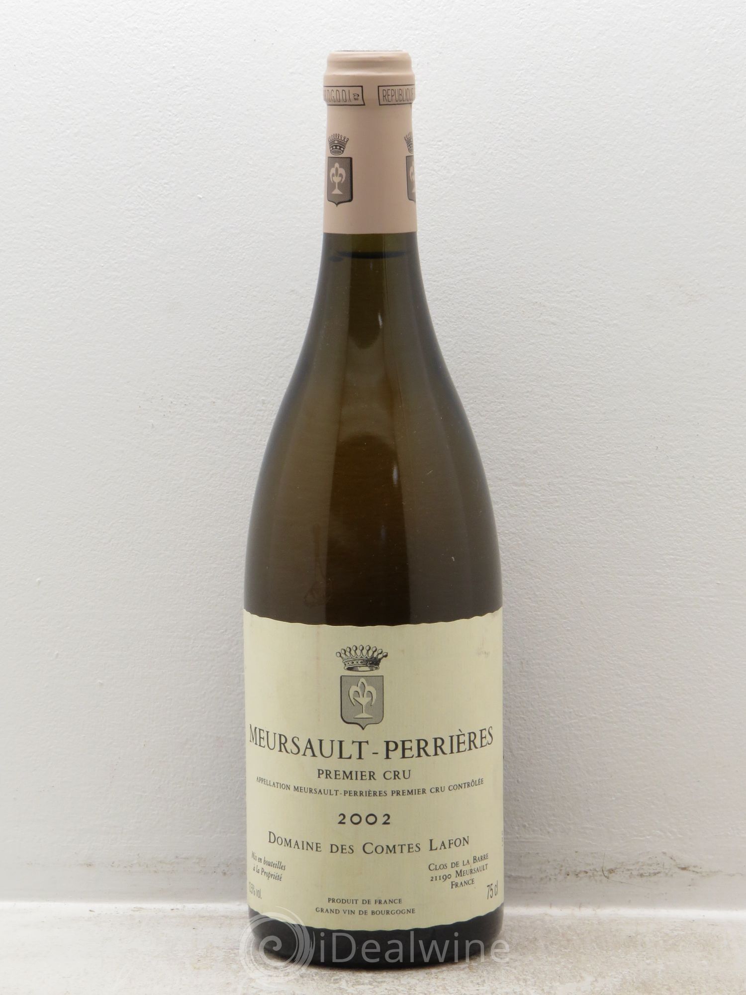 Meursault 1er Cru Perrières Comtes Lafon (Domaine des) 2002 - Lot de 1 bouteille - 0