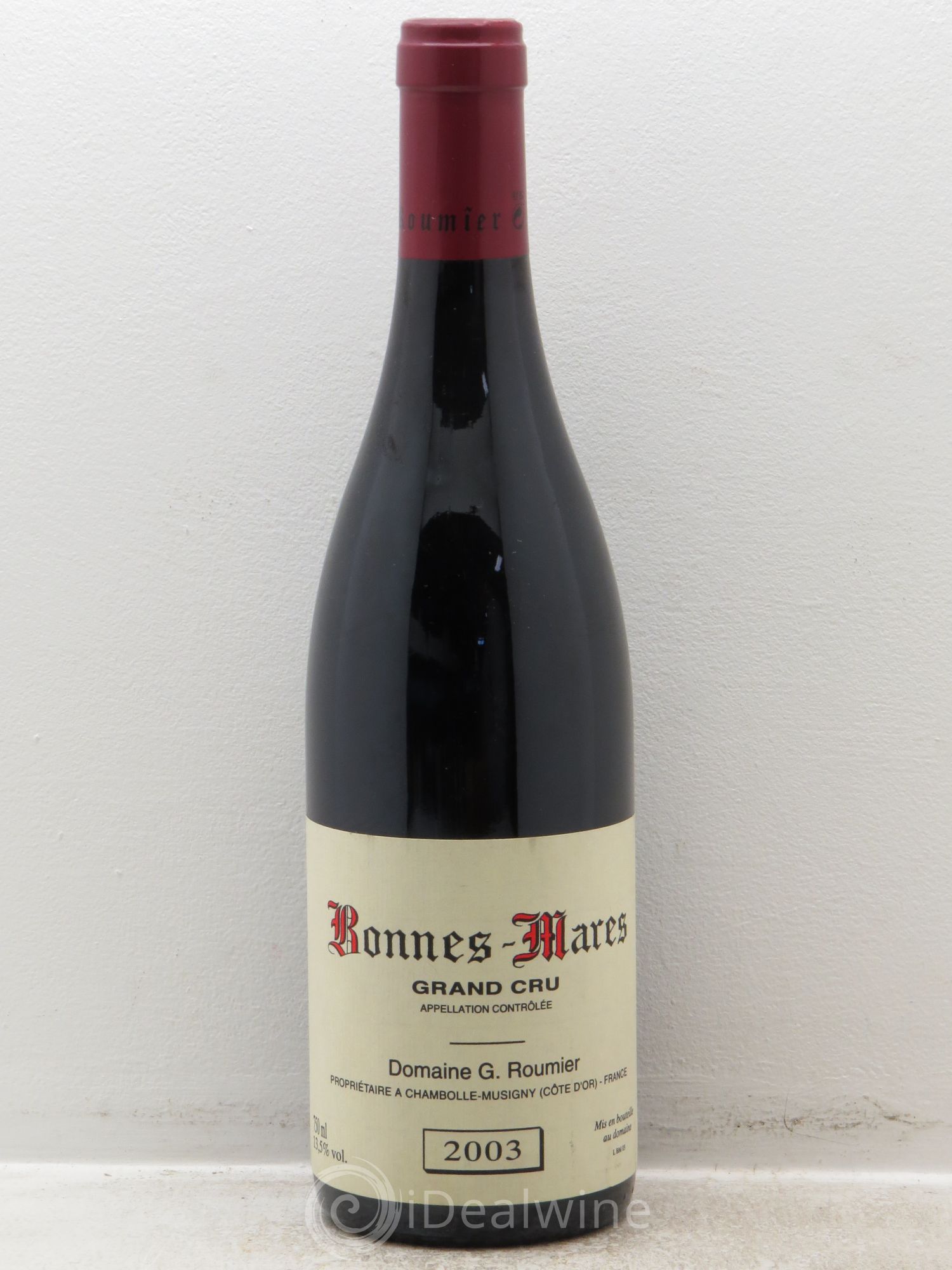 Bonnes-Mares Grand Cru Georges Roumier (Domaine) 2003 - Lot de 1 bouteille - 0