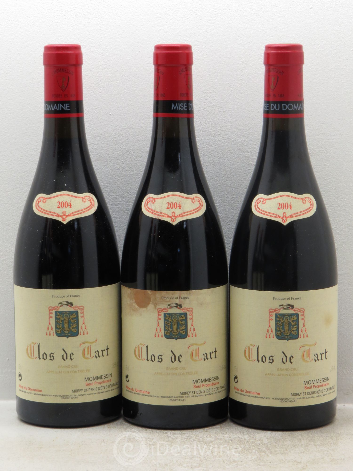 Clos de Tart Grand Cru Clos de Tart 2004 - Lot de 6 bouteilles - 1