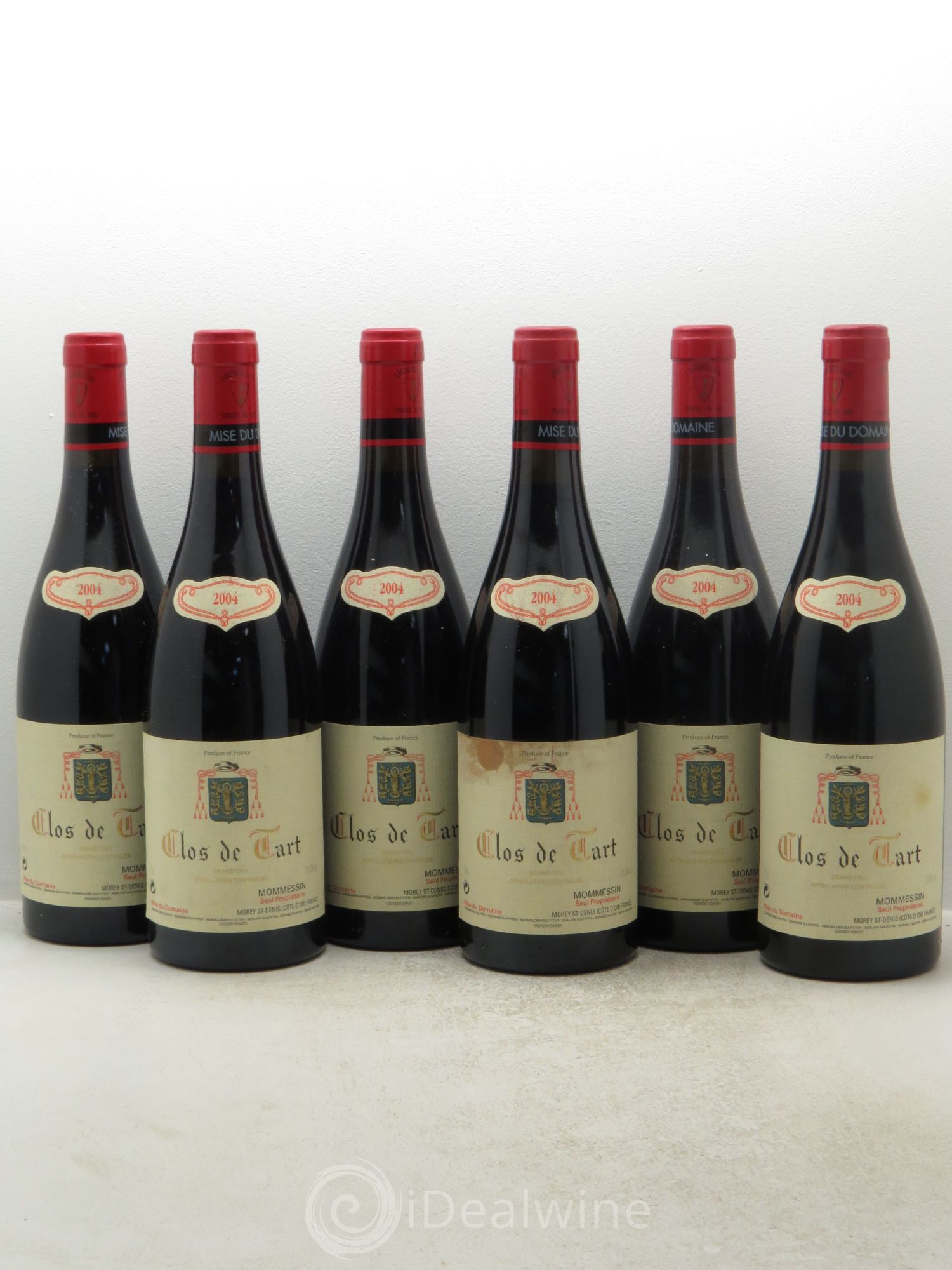 Clos de Tart Grand Cru Clos de Tart 2004 - Lot de 6 bouteilles - 0