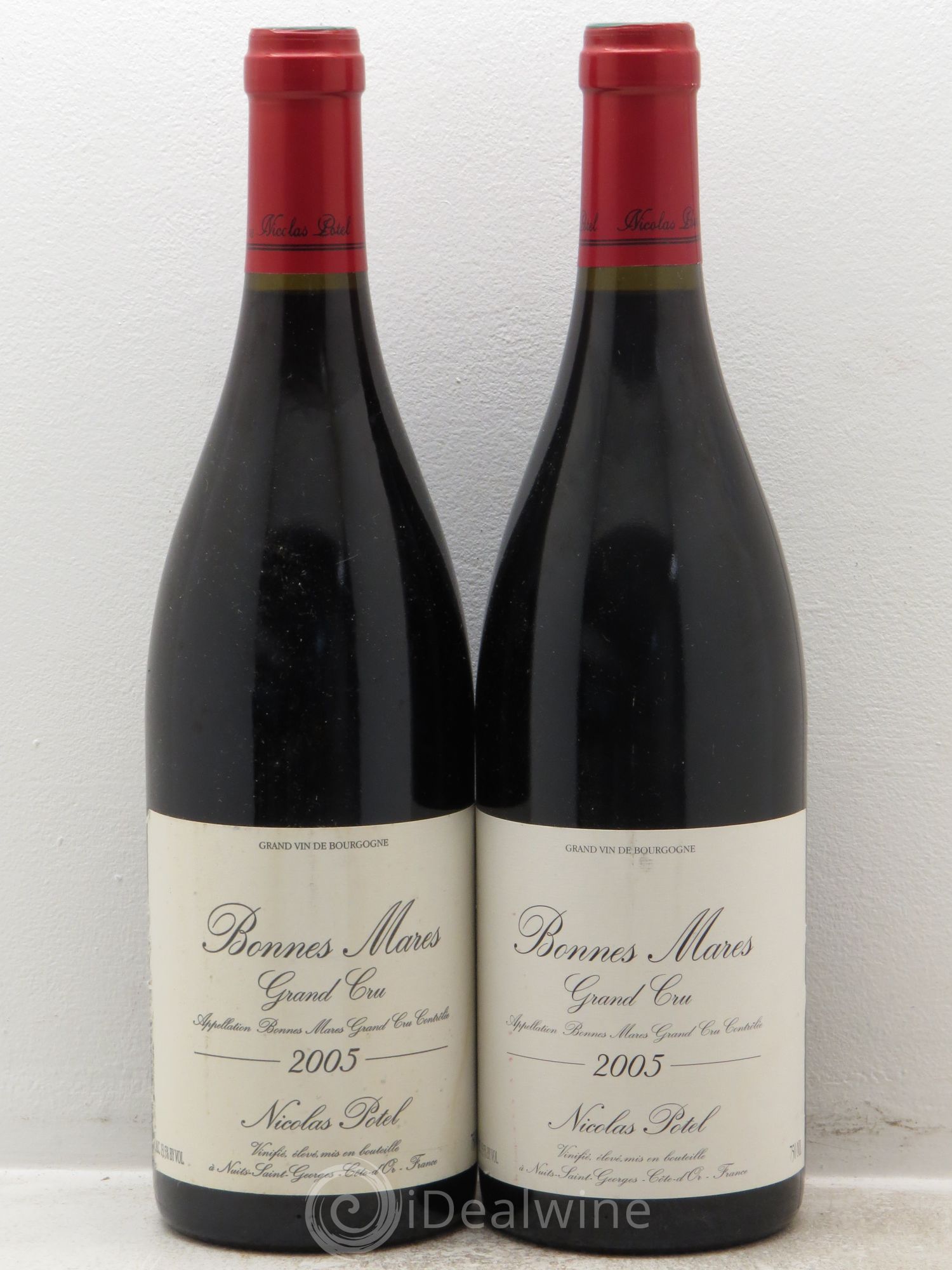 Bonnes-Mares Grand Cru Nicolas Potel 2005 - Lot de 2 bouteilles - 0
