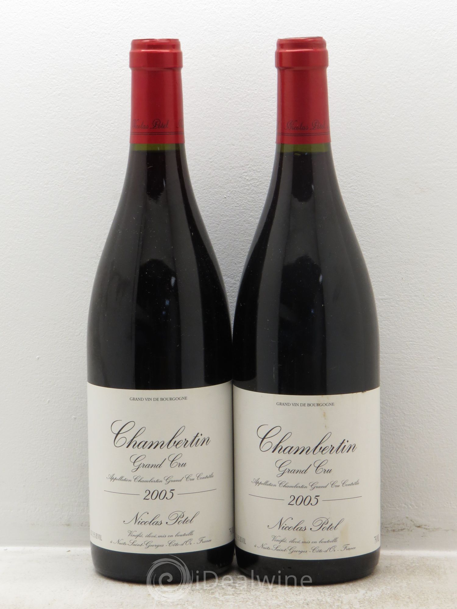 Chambertin Grand Cru Nicolas Potel 2005 - Lot de 2 bouteilles - 0
