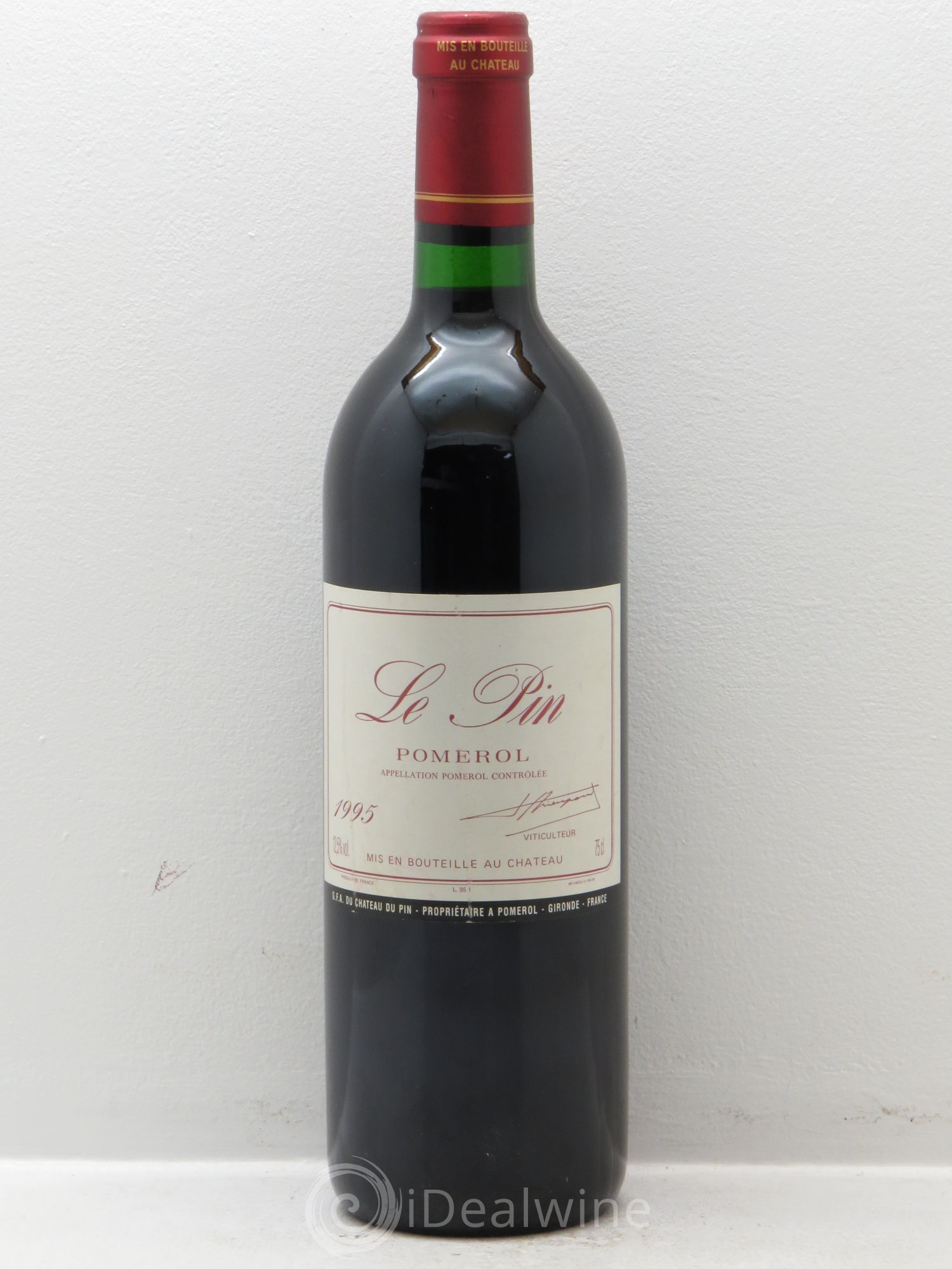 Château Le Pin 1995 - Lot de 1 bouteille - 0