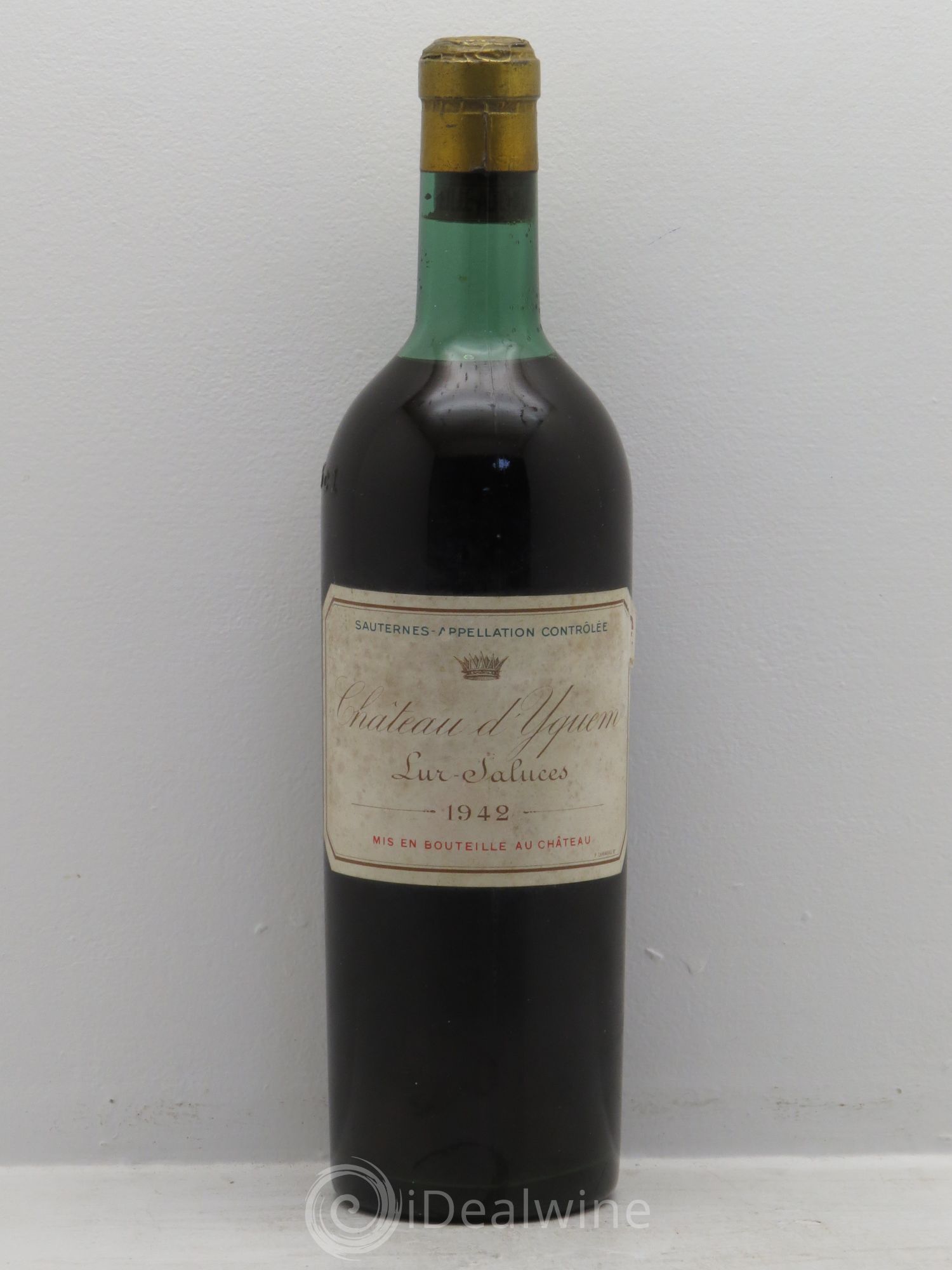 Château d' Yquem 1er Cru Classé Supérieur 1942 - Lotto di 1 bottiglia - 0