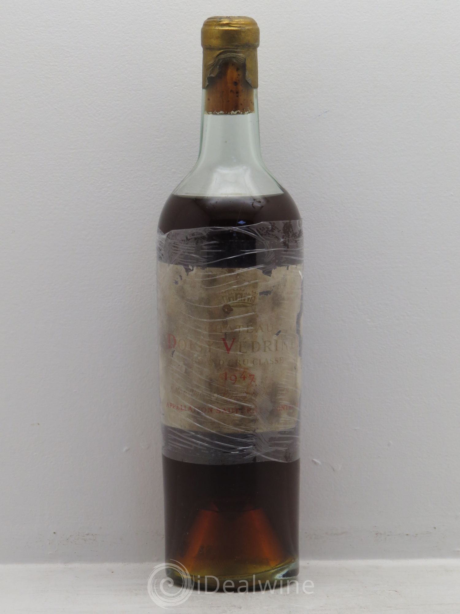 Château Doisy-Védrines 2ème Grand Cru Classé 1947 - Lotto di 1 bottiglia - 0