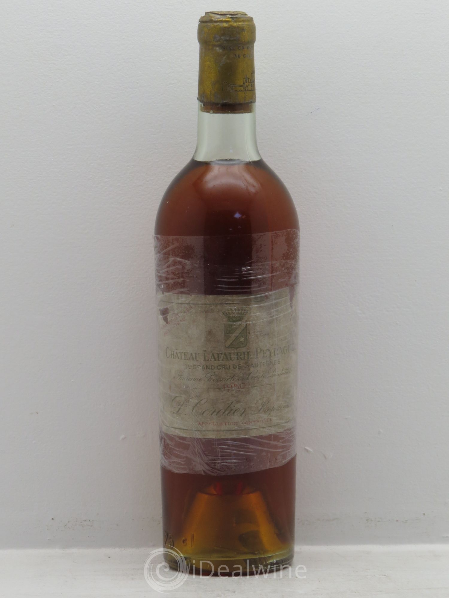 Château Lafaurie-Peyraguey 1er Grand Cru Classé 1950 - Lotto di 1 bottiglia - 0