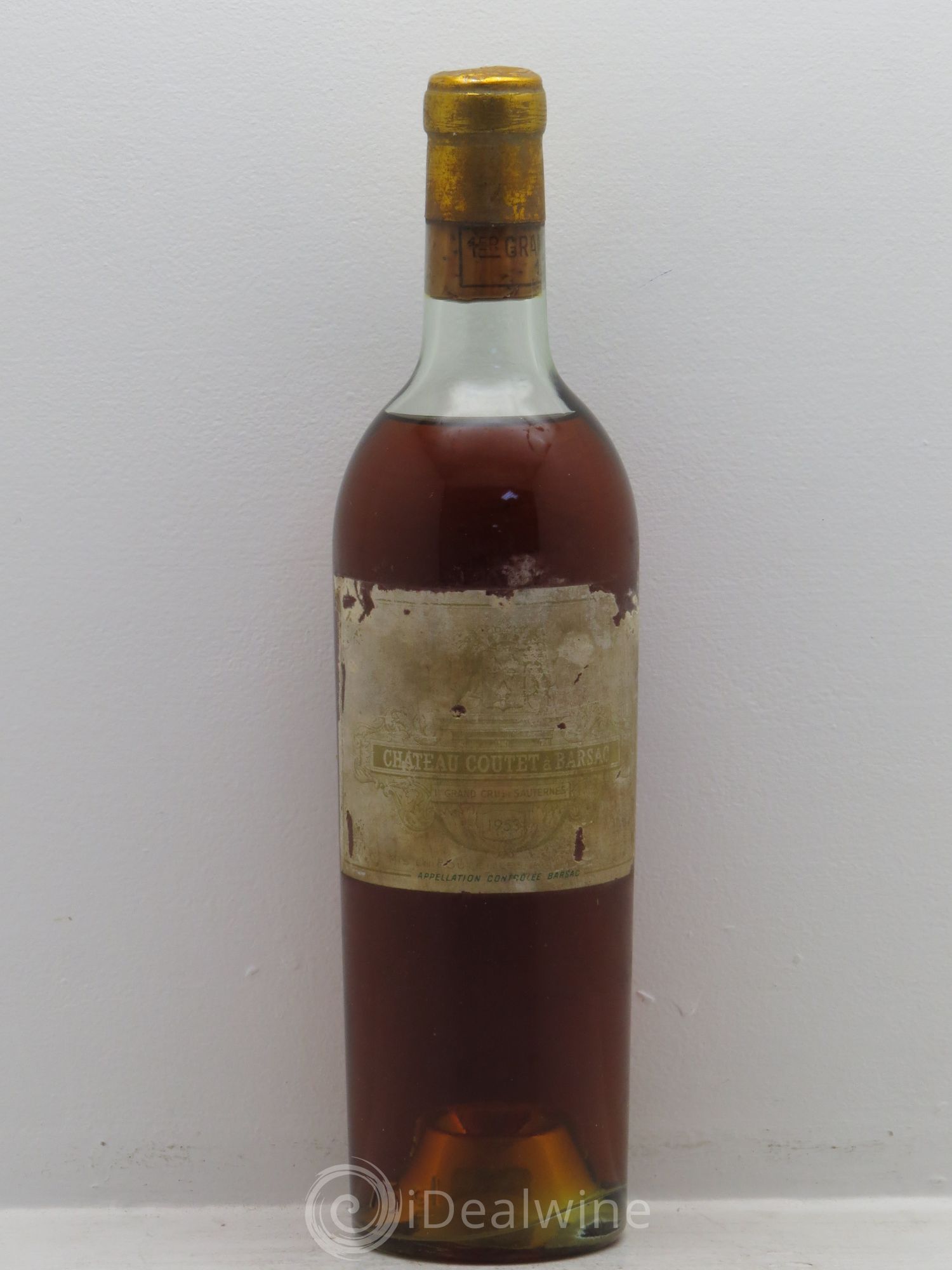 Château Coutet 1er Grand Cru Classé 1953 - Lotto di 1 bottiglia - 0