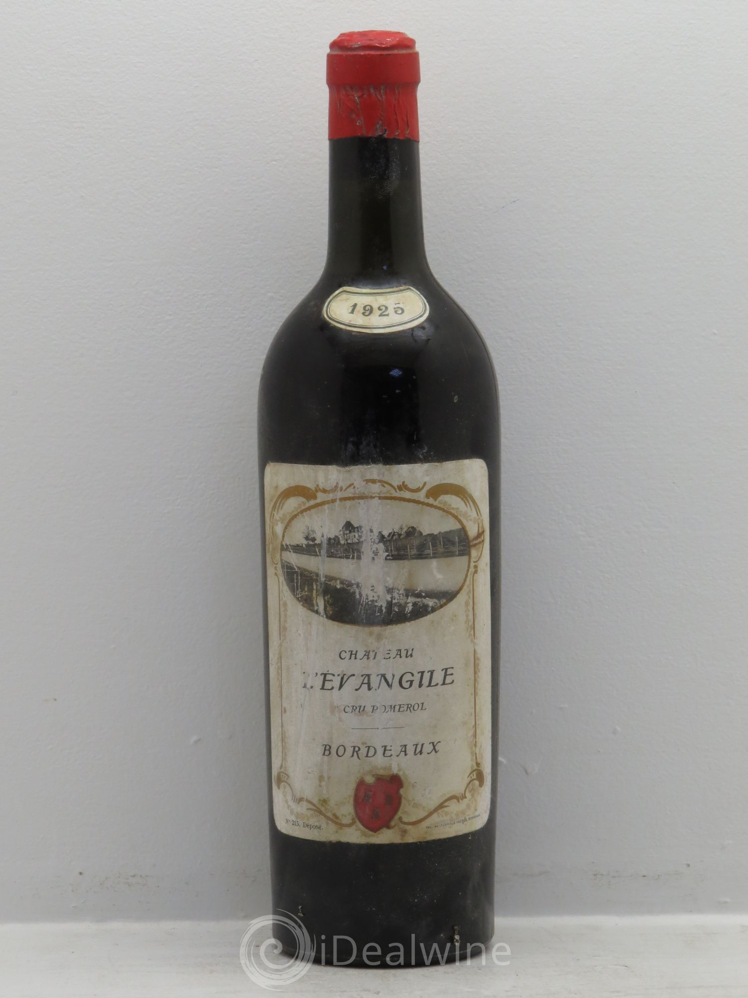 Château l' Évangile 1925 - Lot de 1 bouteille - 0