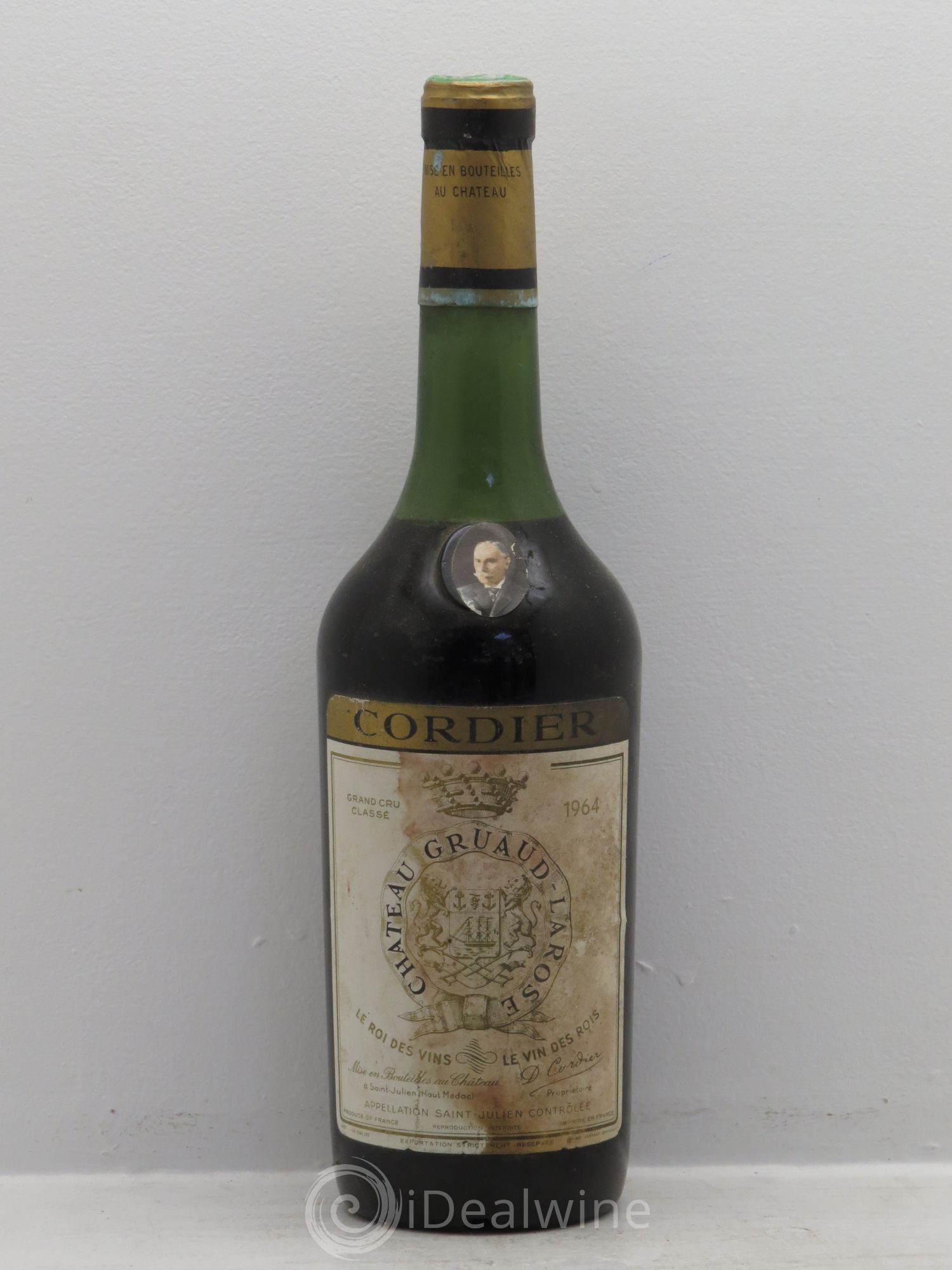 Château Gruaud Larose 2ème Grand Cru Classé 1964 - Lot de 1 bouteille - 0