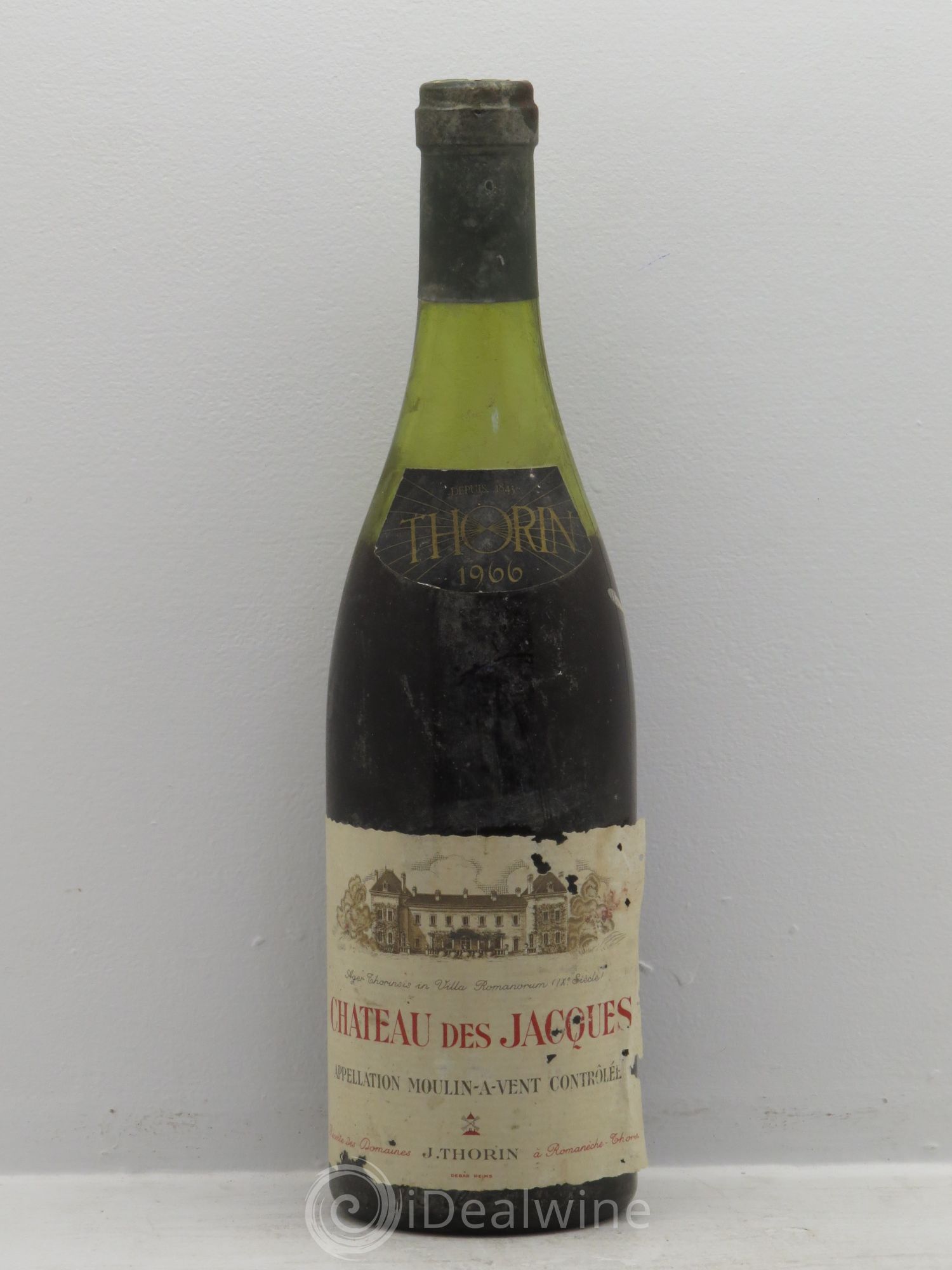Moulin-à-Vent Château des Jacques 1966 - Lot de 1 bouteille - 0