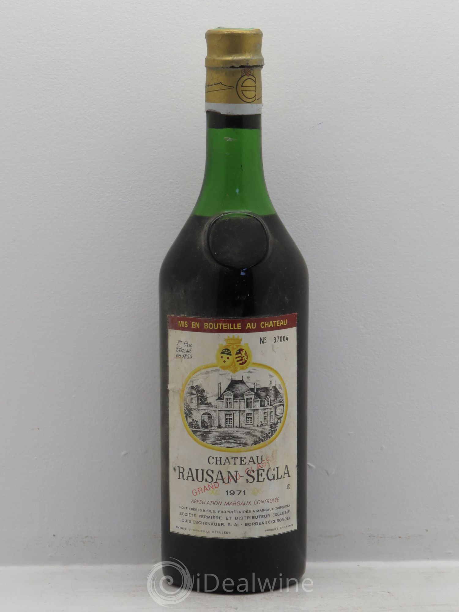 Château Rauzan Ségla Grand Cru Classé 1971 - Lot de 1 bouteille - 0