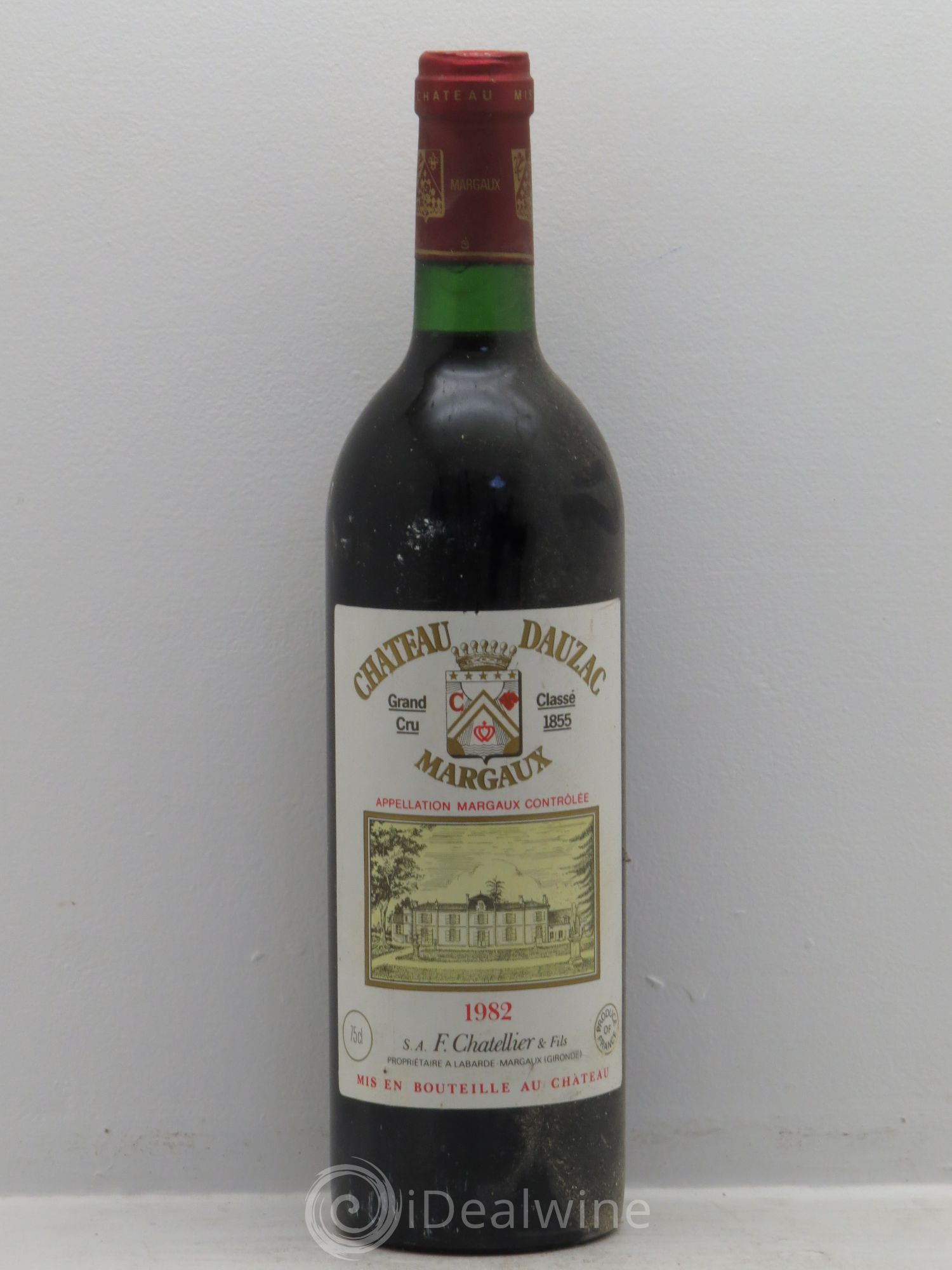 Château Dauzac 5ème Grand Cru Classé 1982 - Lot de 1 bouteille - 0