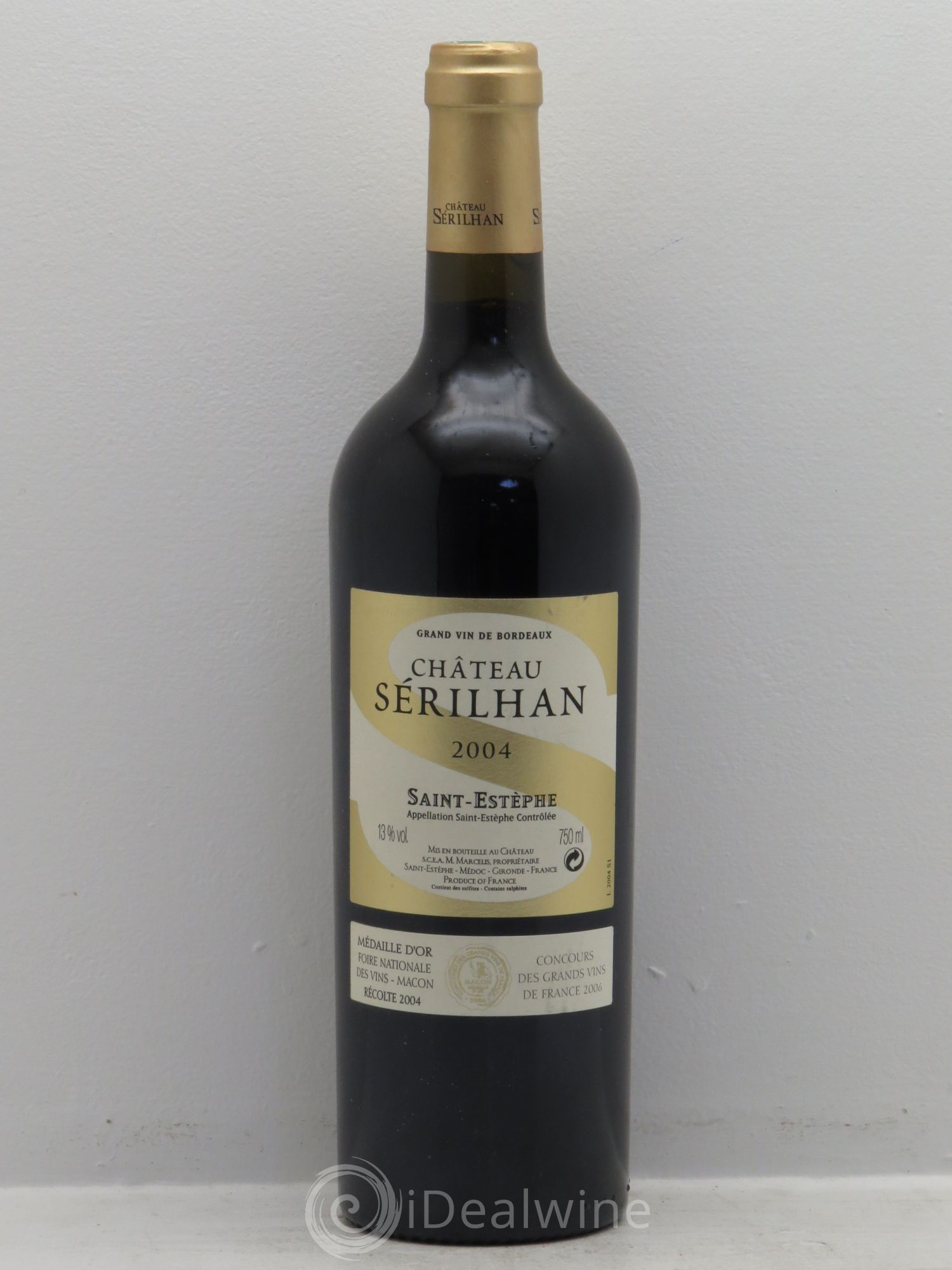 Saint-Estèphe Château Serhilan 2004 - Posten von 1 Flasche - 0