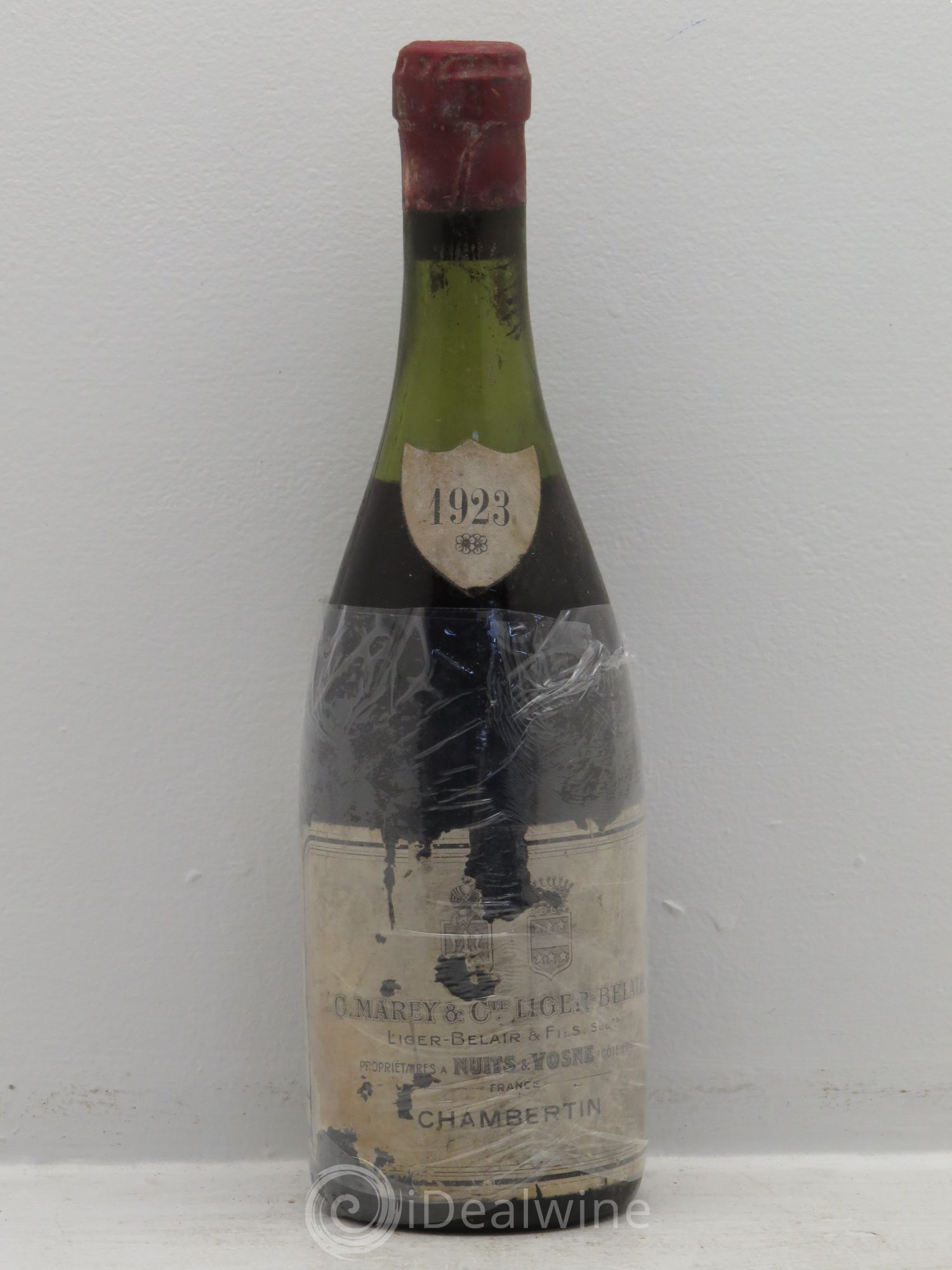Chambertin Grand Cru Domaine Liger Belair 1923 - Posten von 1 Demi-Flasche - 0