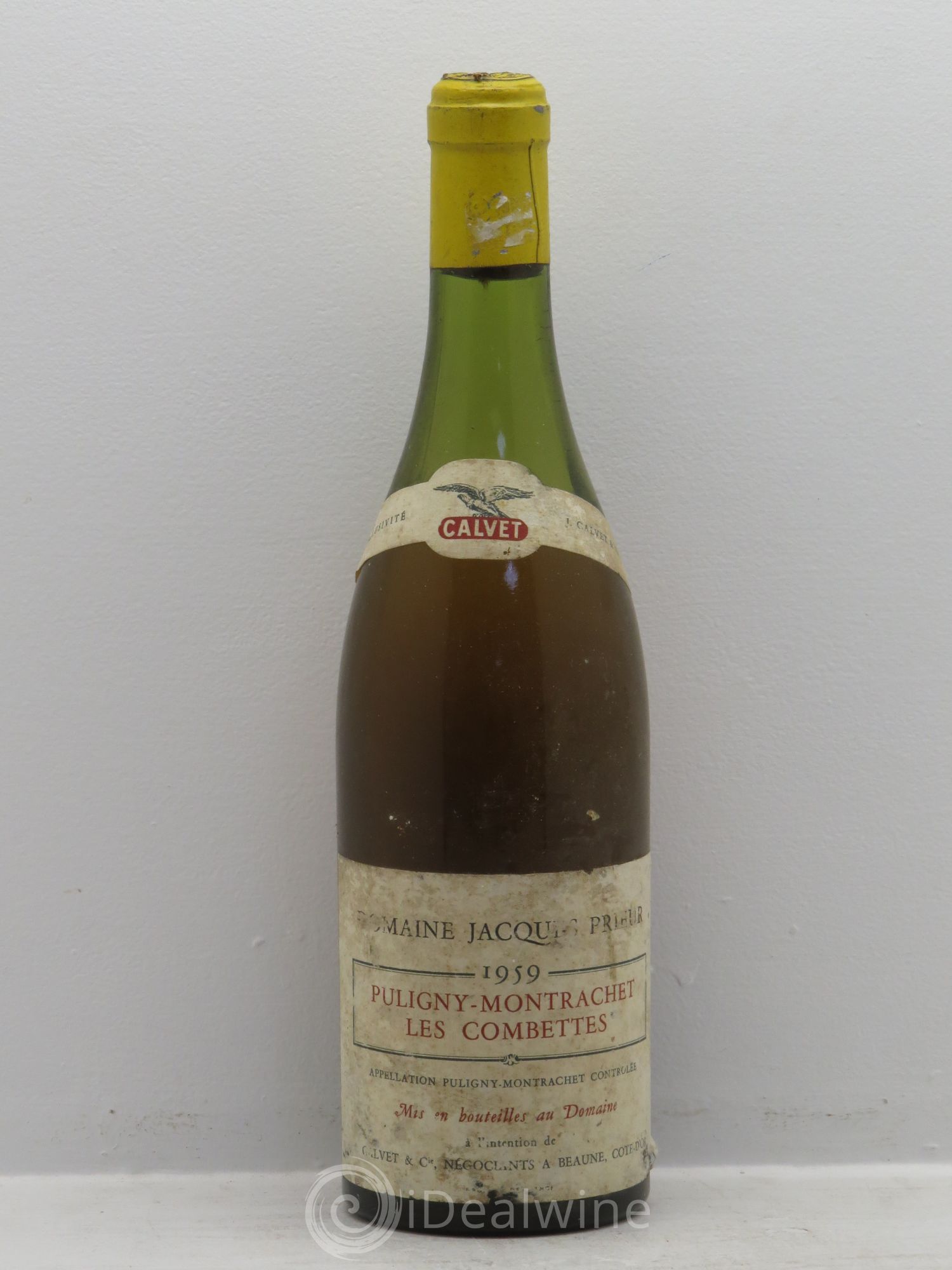Puligny-Montrachet 1er Cru Les Combettes Jacques Prieur (Domaine) (mise Calvet) 1959 - Posten von 1 Flasche - 0