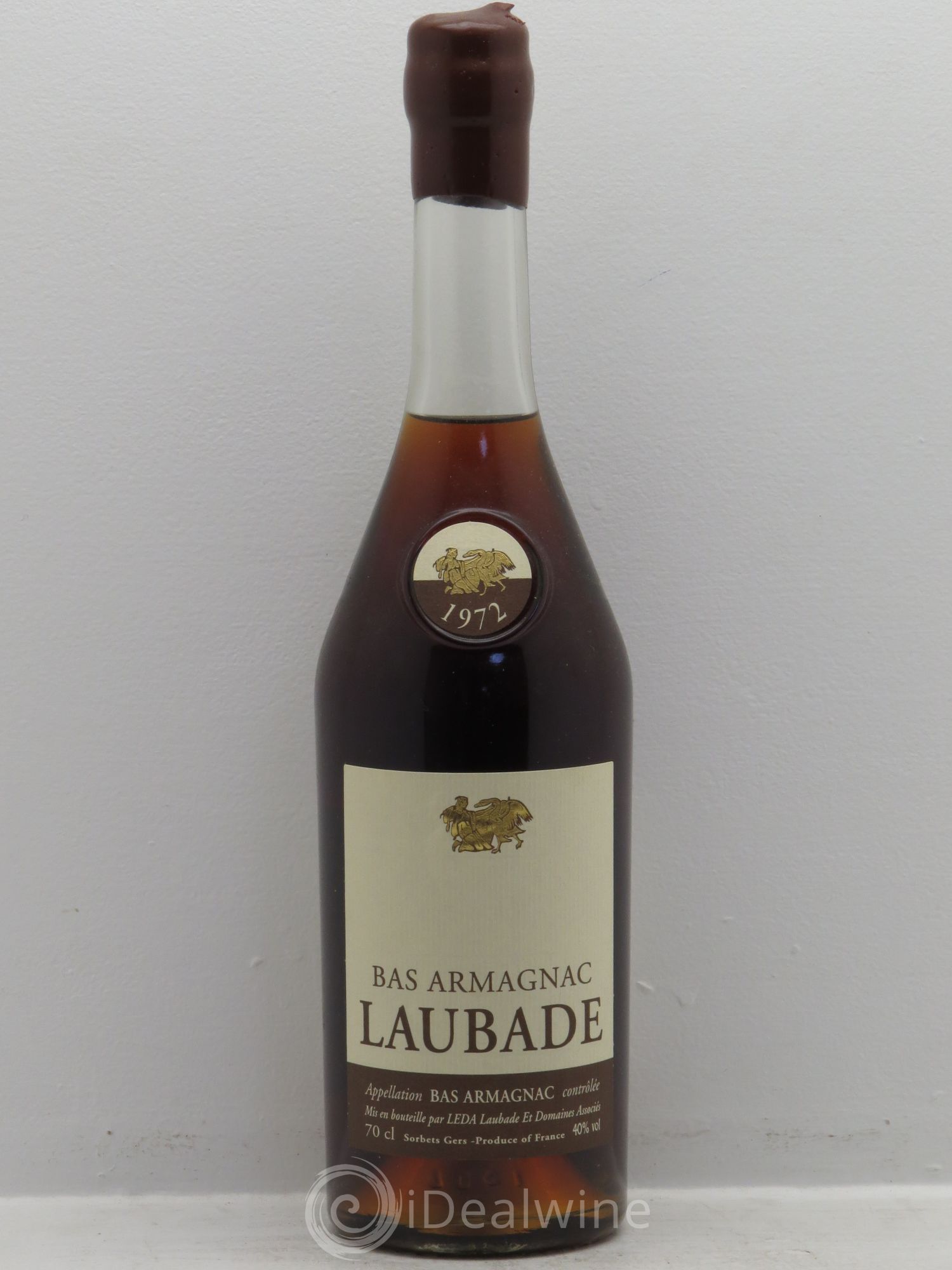Bas-Armagnac Laubade 1972 - Posten von 1 Flasche - 0