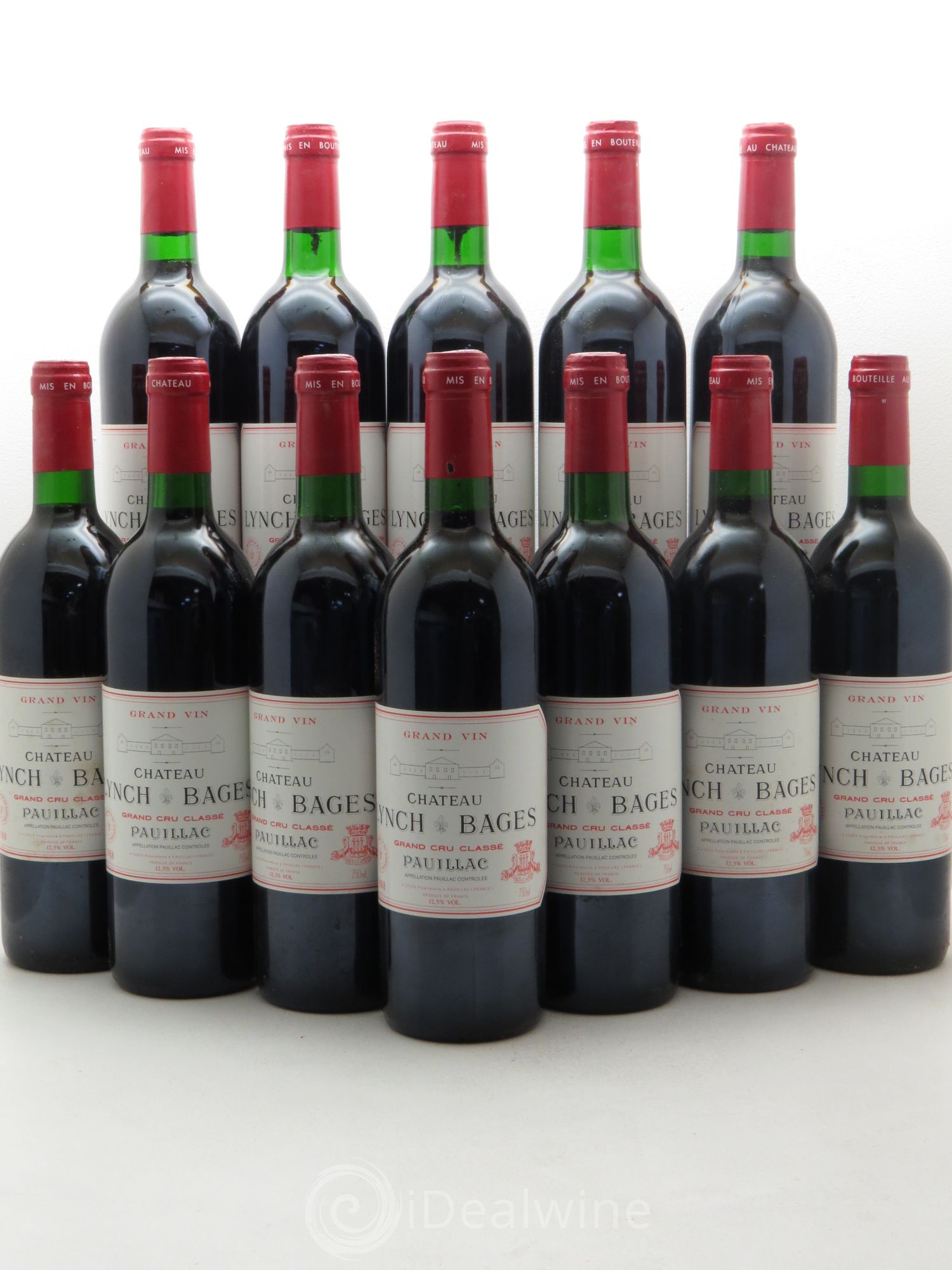 Château Lynch Bages 5ème Grand Cru Classé 1988 - Lot de 12 bouteilles - 0