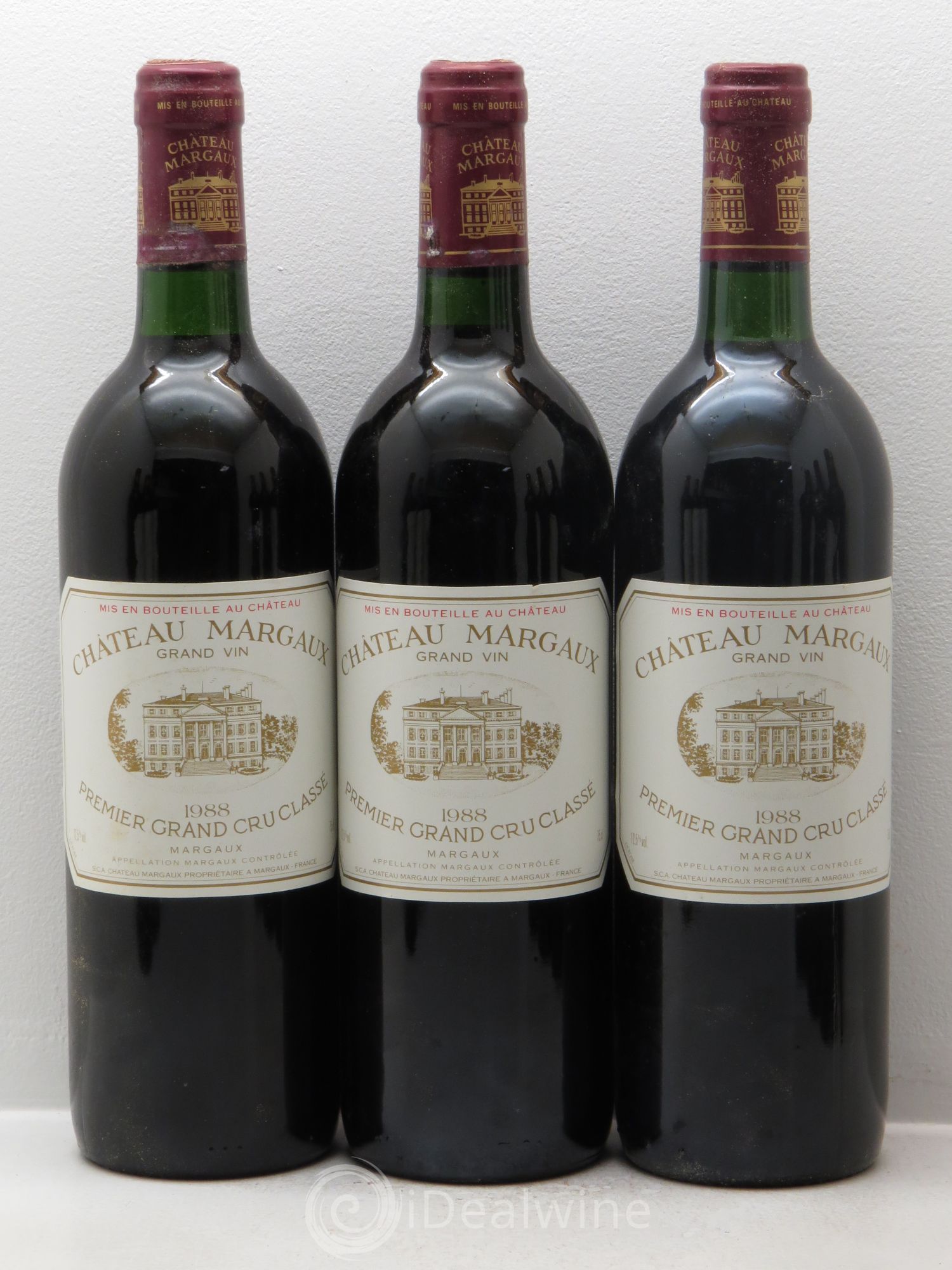 Château Margaux 1er Grand Cru Classé 1988 - Lot de 12 bouteilles - 2