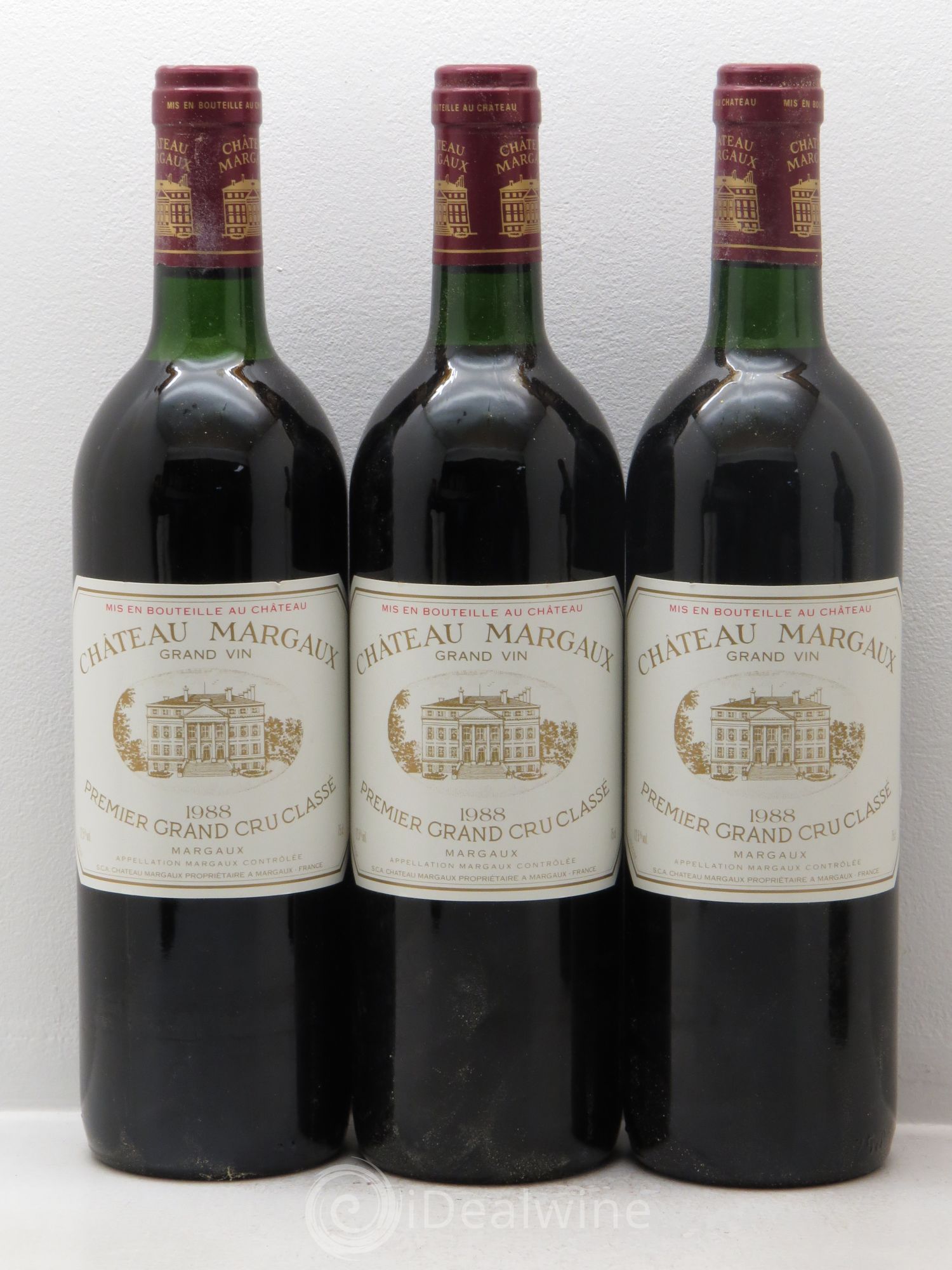 Château Margaux 1er Grand Cru Classé 1988 - Lot de 12 bouteilles - 3
