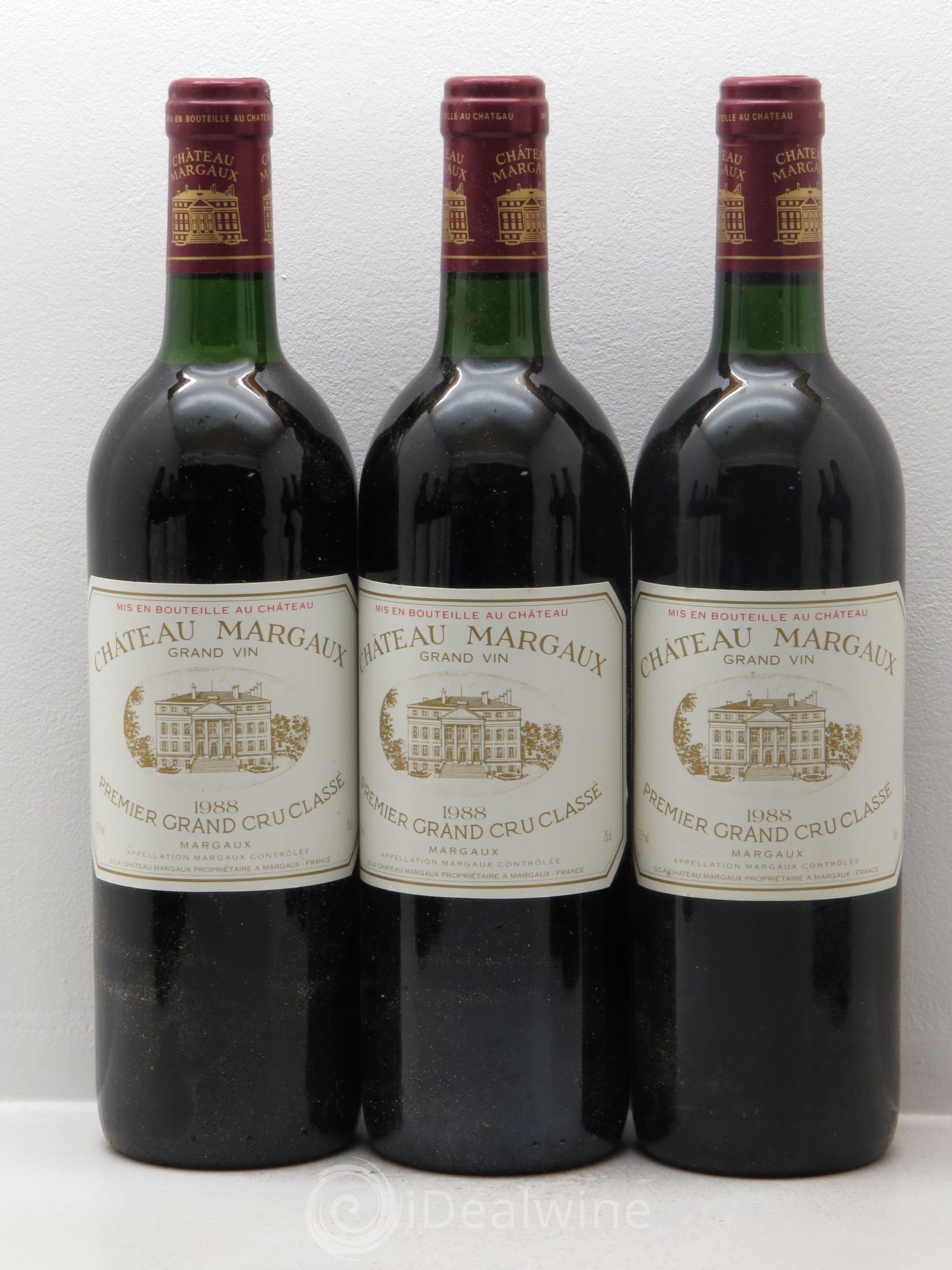 Château Margaux 1er Grand Cru Classé 1988 - Lot de 12 bouteilles - 2