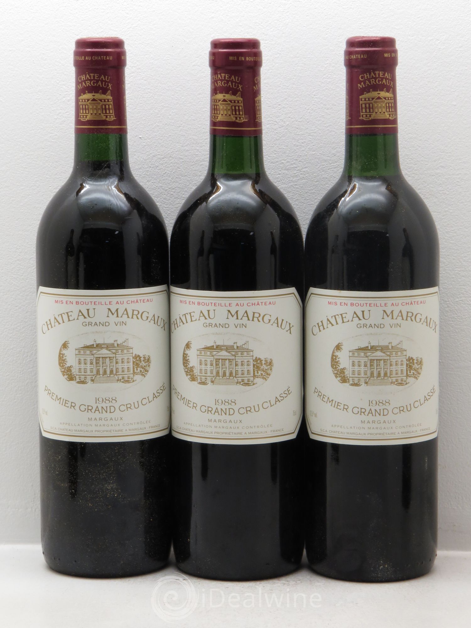 Château Margaux 1er Grand Cru Classé 1988 - Lot de 12 bouteilles - 3