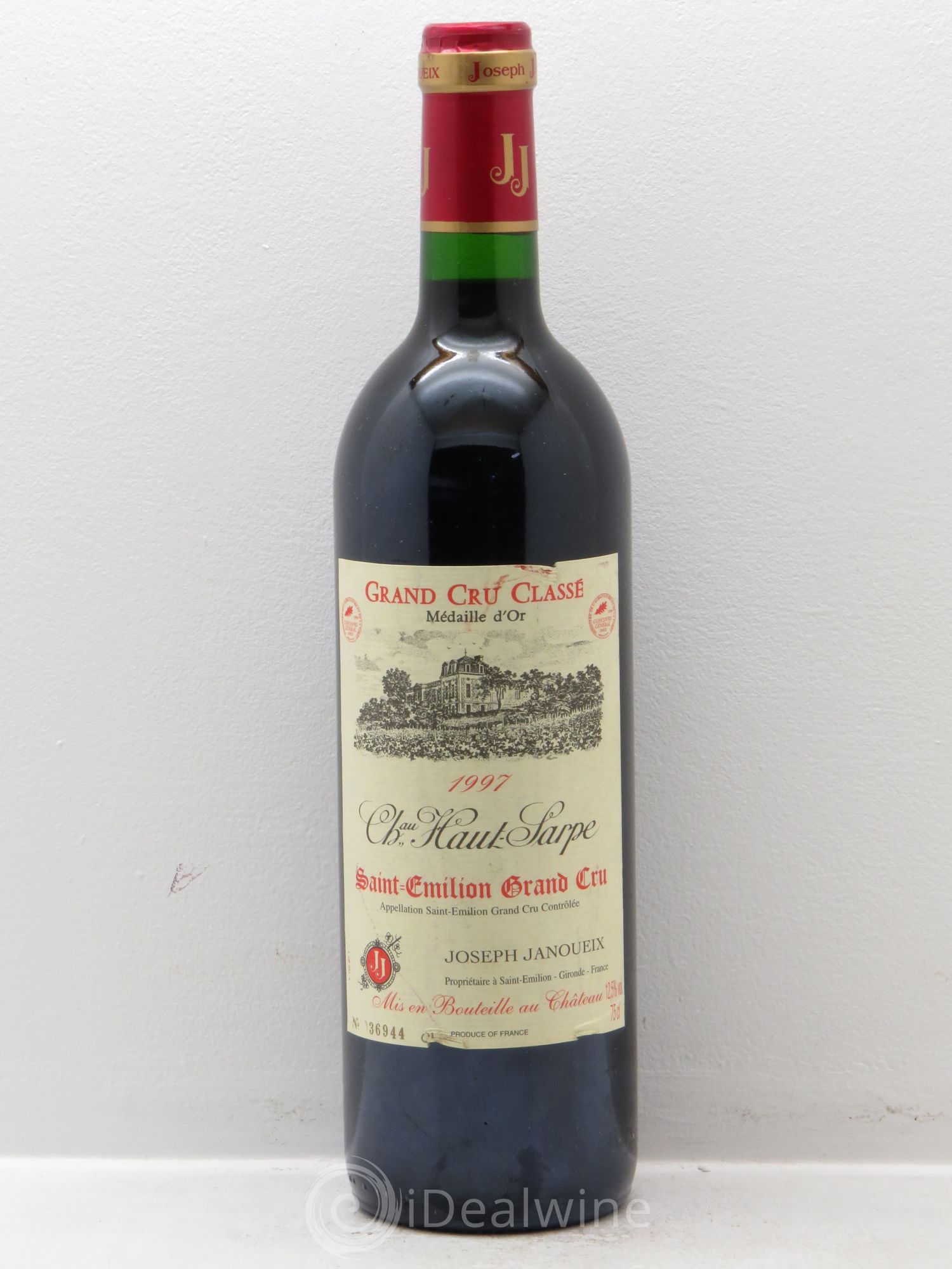 Château Haut Sarpe Grand Cru Classé 1997 - Lot de 12 bouteilles - 0
